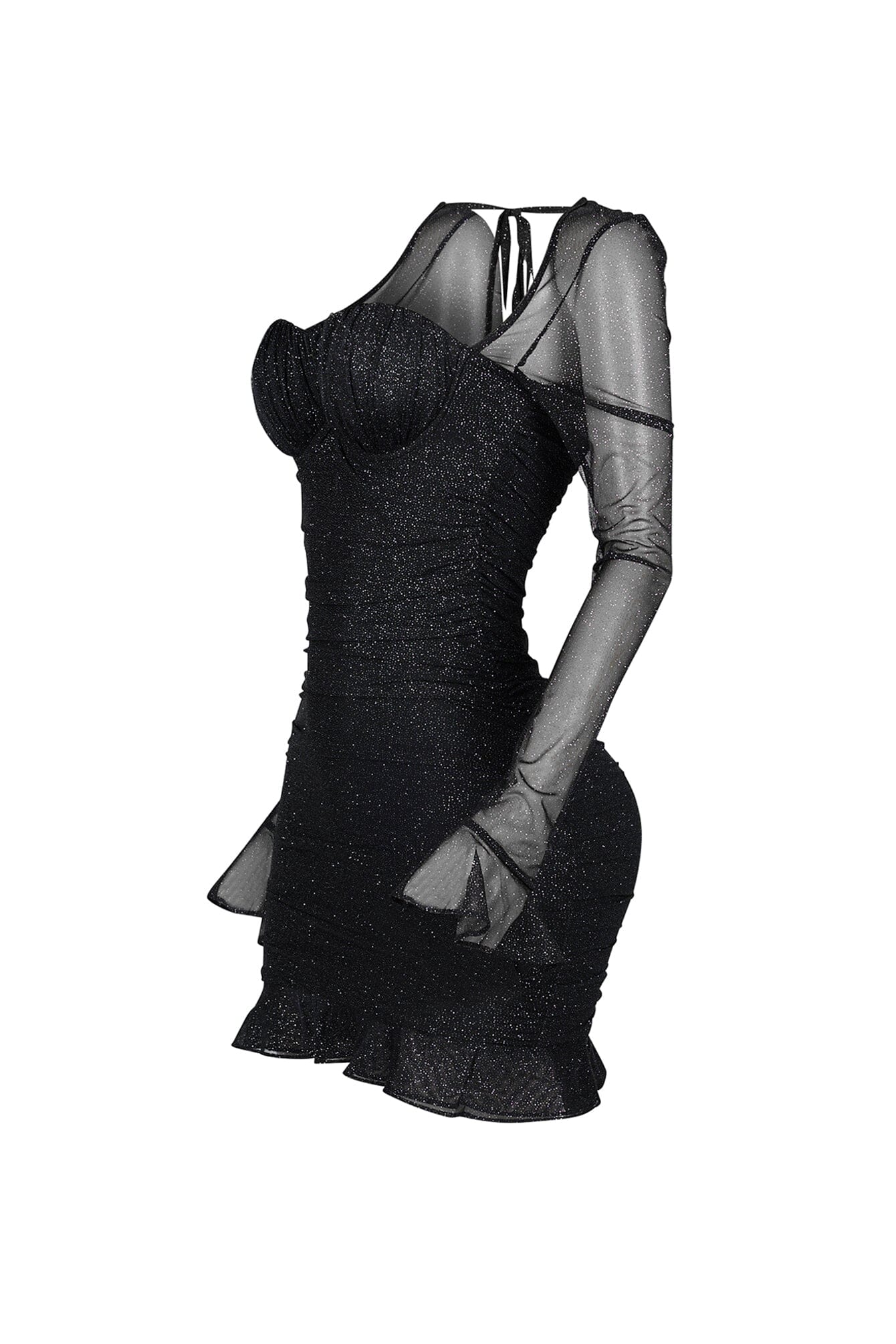 2111-Violeta-Mesh-Glitter-Mini-Dress-9.jpg Violeta Mesh Glitter Mini Dress