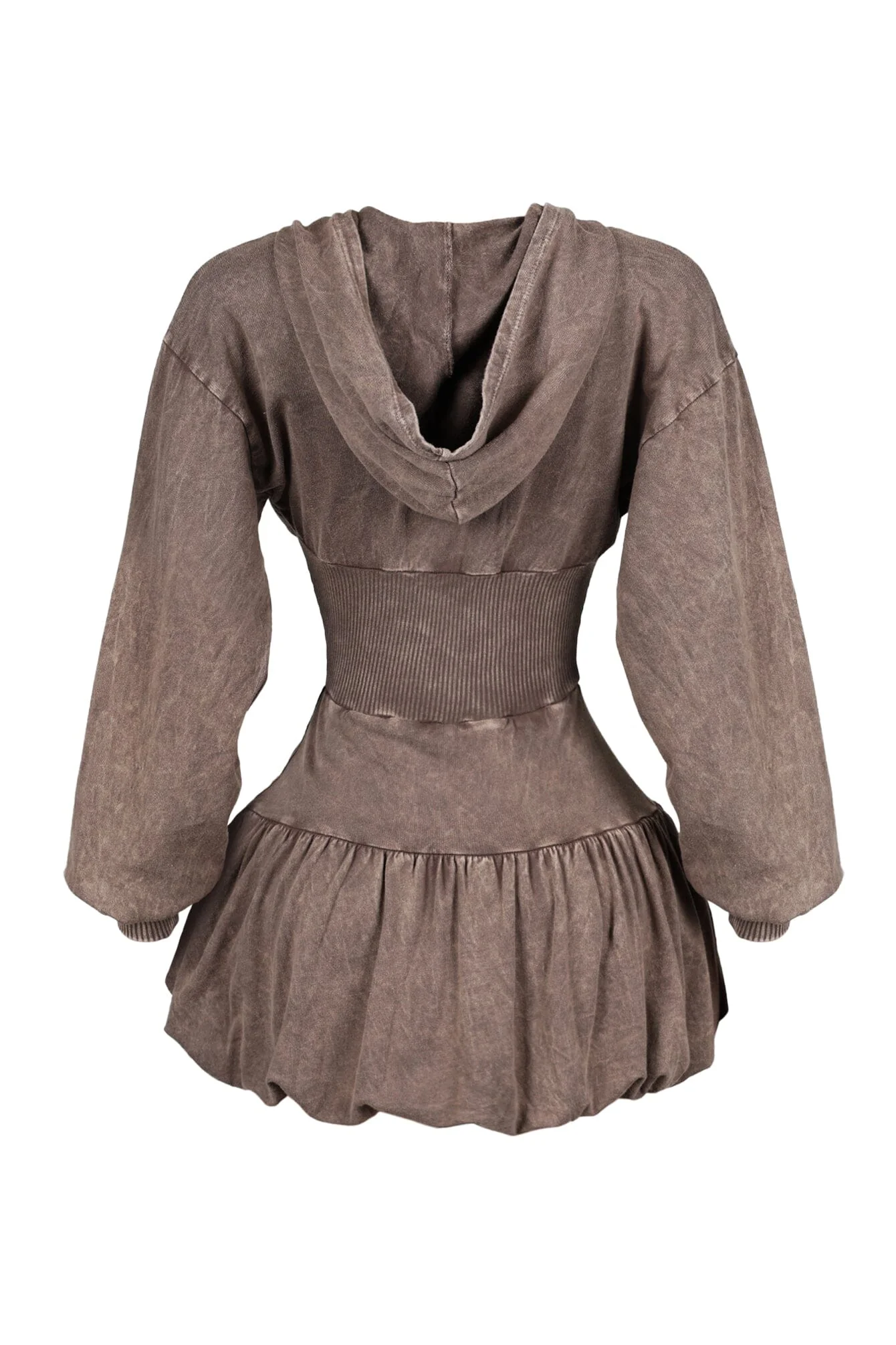 2205-Lia-Mineral-Washed-Hoodie-Bubble-Mini-Dress-4.webp Lia Mineral Washed Hoodie Bubble Mini Dress