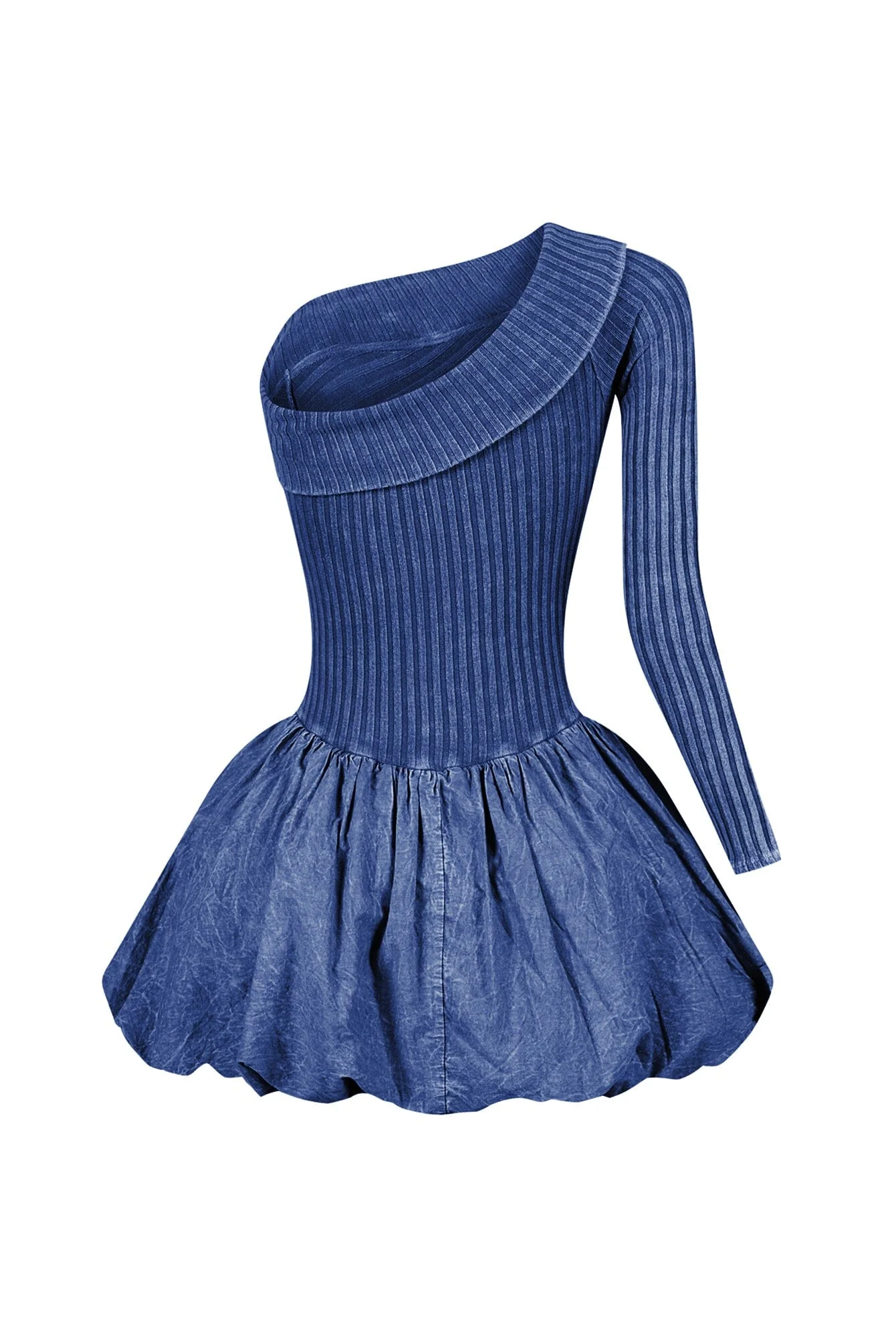 2242-Reigh-Mineral-Washed-Bubble-Mini-Dress-10.webp Reigh Mineral Washed Bubble Mini Dress