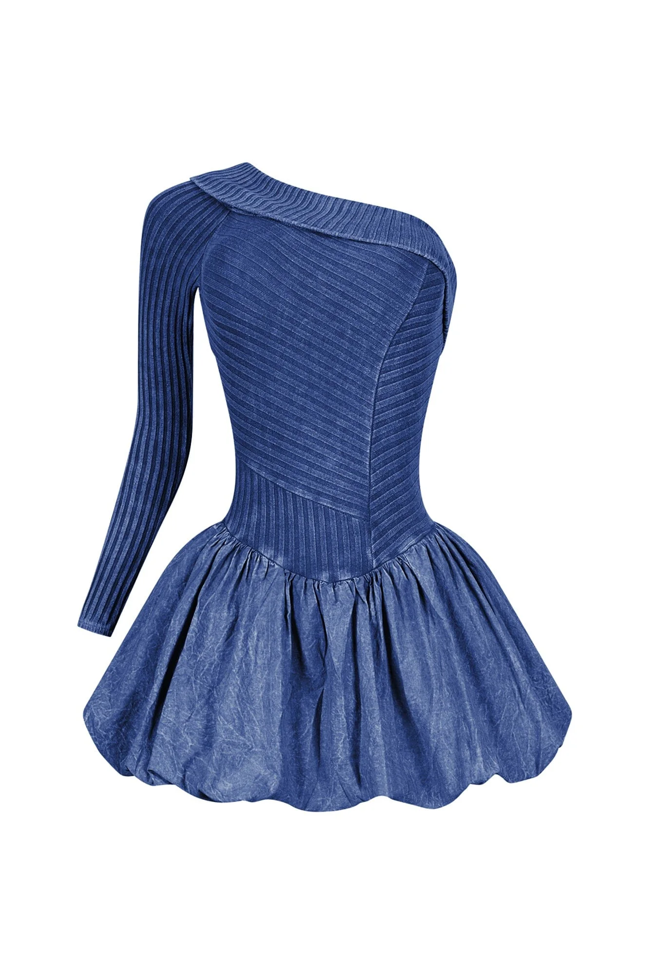 2242-Reigh-Mineral-Washed-Bubble-Mini-Dress-5.webp Reigh Mineral Washed Bubble Mini Dress