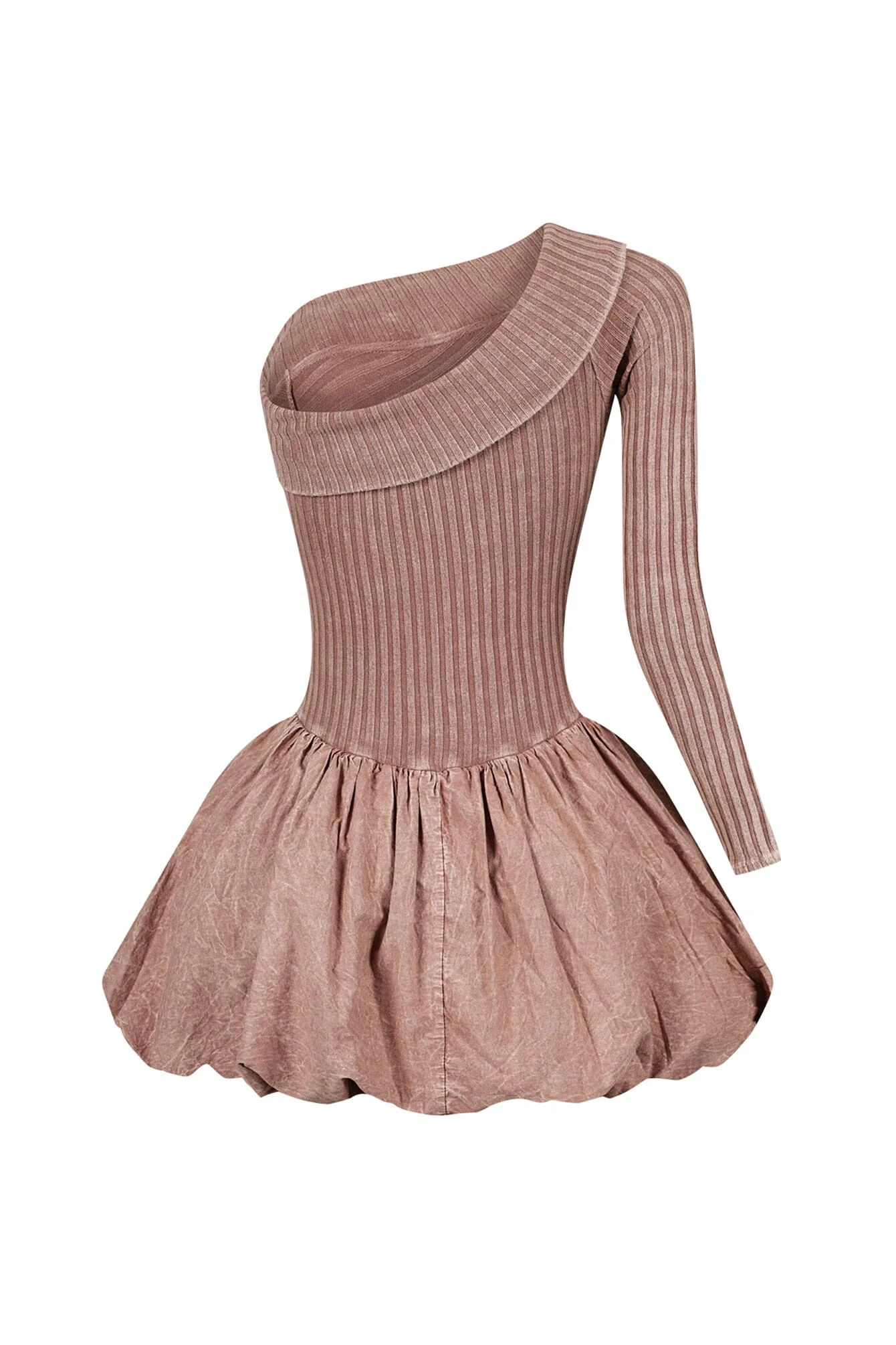 2242-Reigh-Mineral-Washed-Bubble-Mini-Dress-9.webp Reigh Mineral Washed Bubble Mini Dress