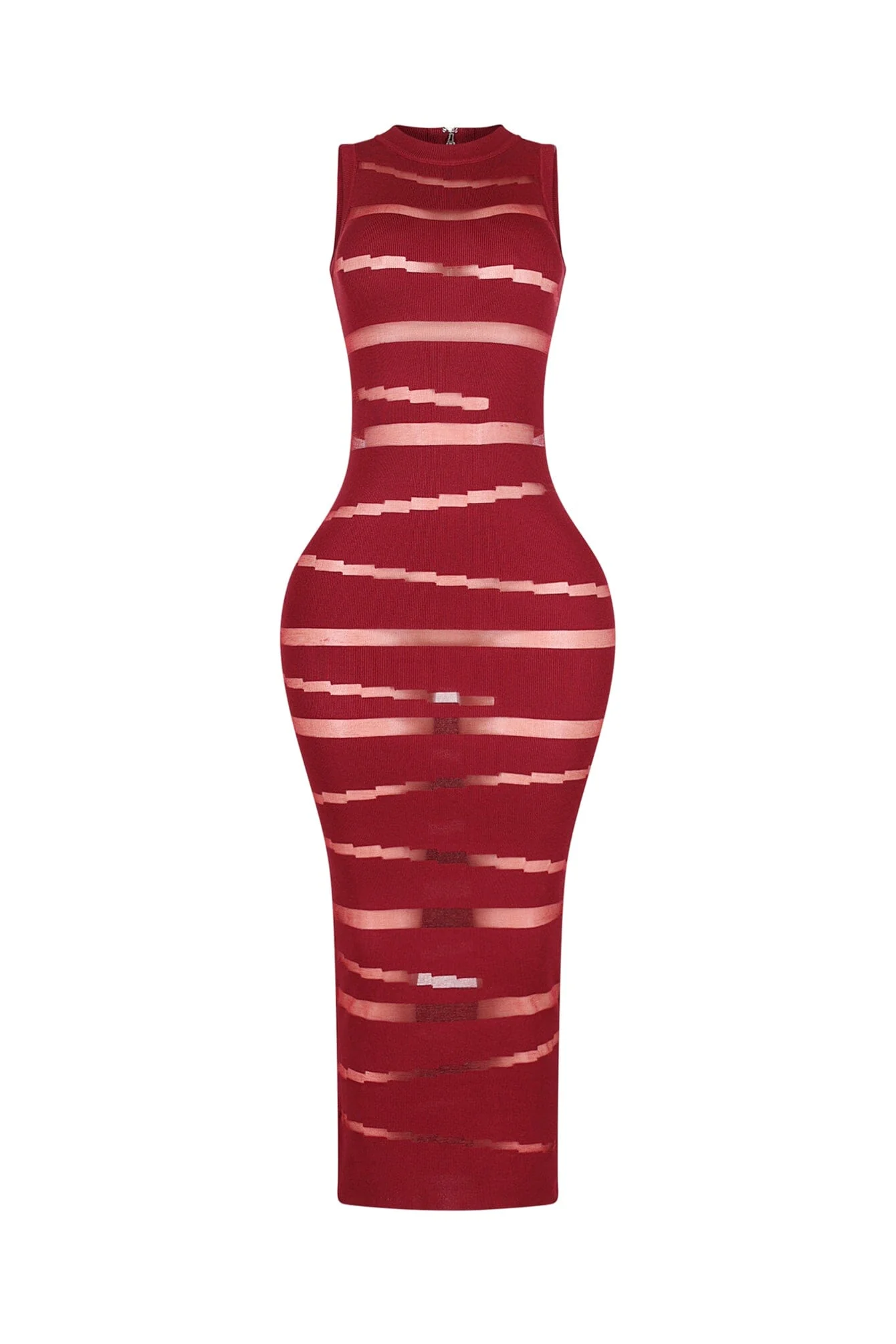 225-Obsidian-Mesh-Knit-Contrast-Dress-5.webp Obsidian Mesh Knit Contrast Dress