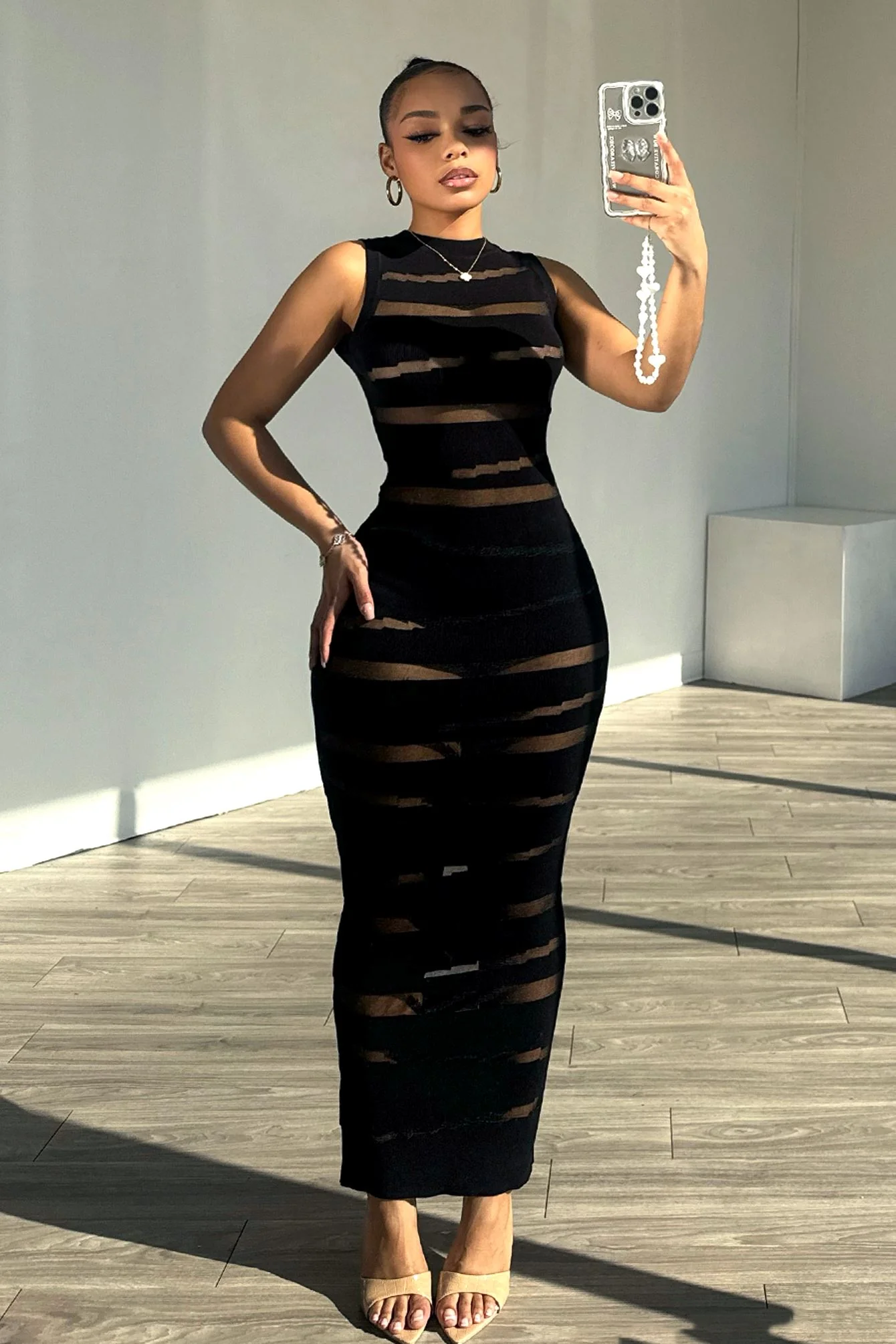 225-Obsidian-Mesh-Knit-Contrast-Dress-6.webp Obsidian Mesh Knit Contrast Dress