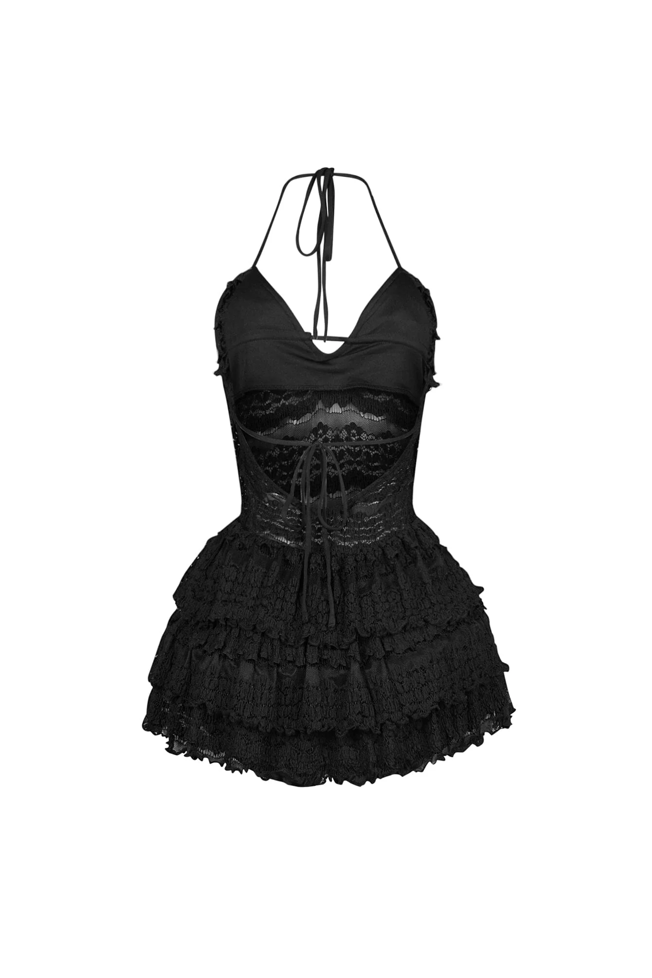 2267-Teaseflow-Lace-Ruffle-Mini-Dress-5.webp Teaseflow Lace Ruffle Mini Dress