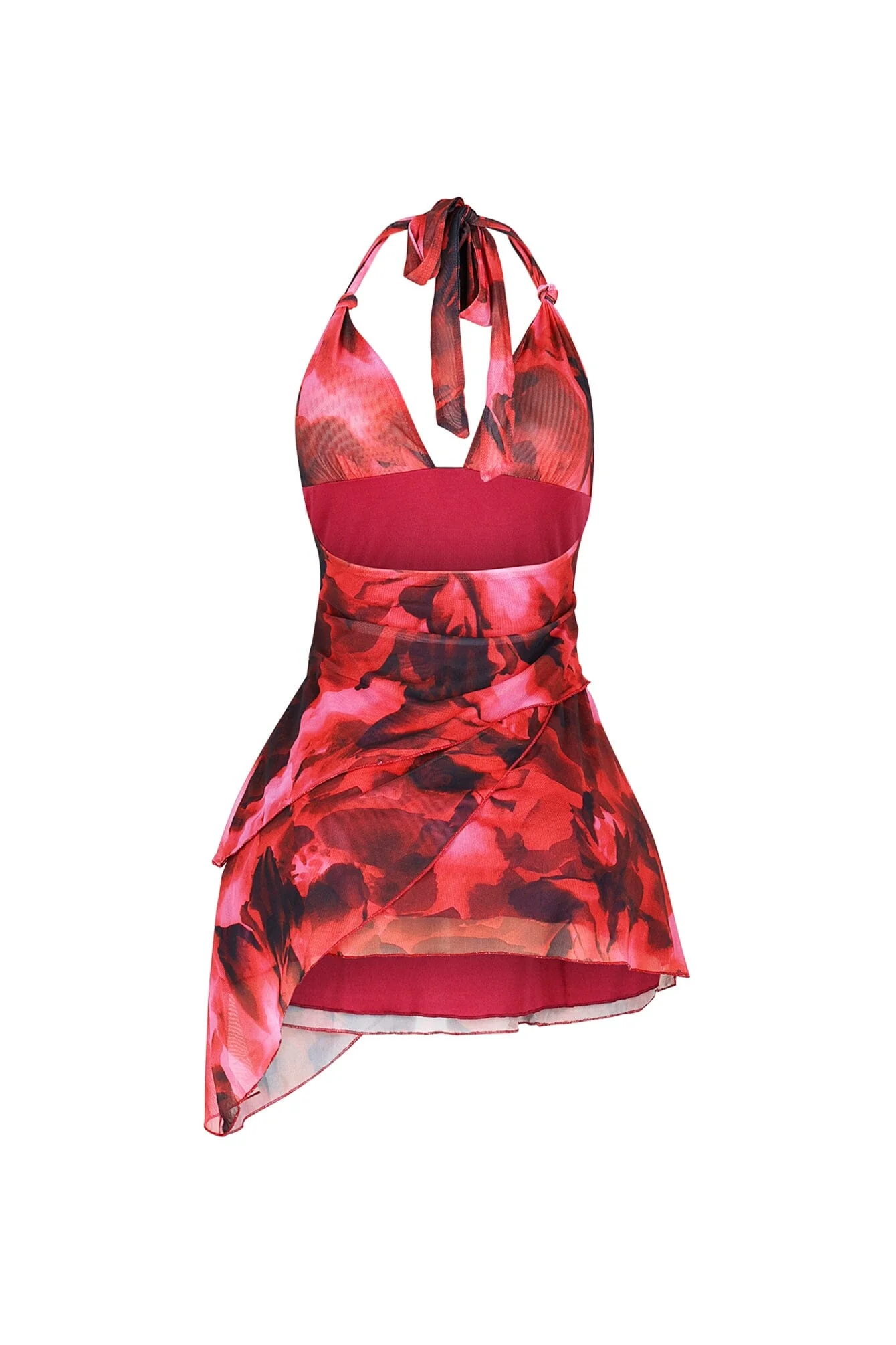 2271-Bluewave-Mesh-Print-Halter-Mini-Dress-10.webp Bluewave Mesh Print Halter Mini Dress