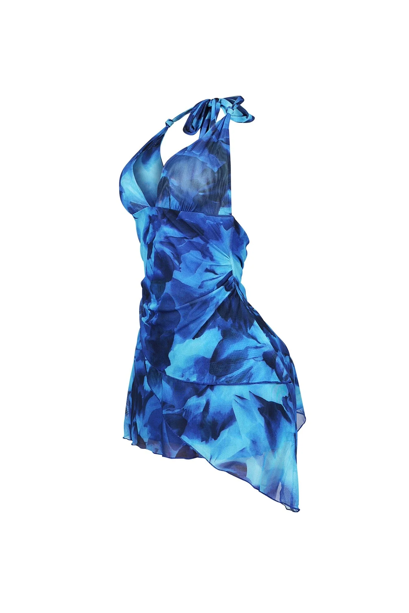 2271-Bluewave-Mesh-Print-Halter-Mini-Dress-7.webp Bluewave Mesh Print Halter Mini Dress