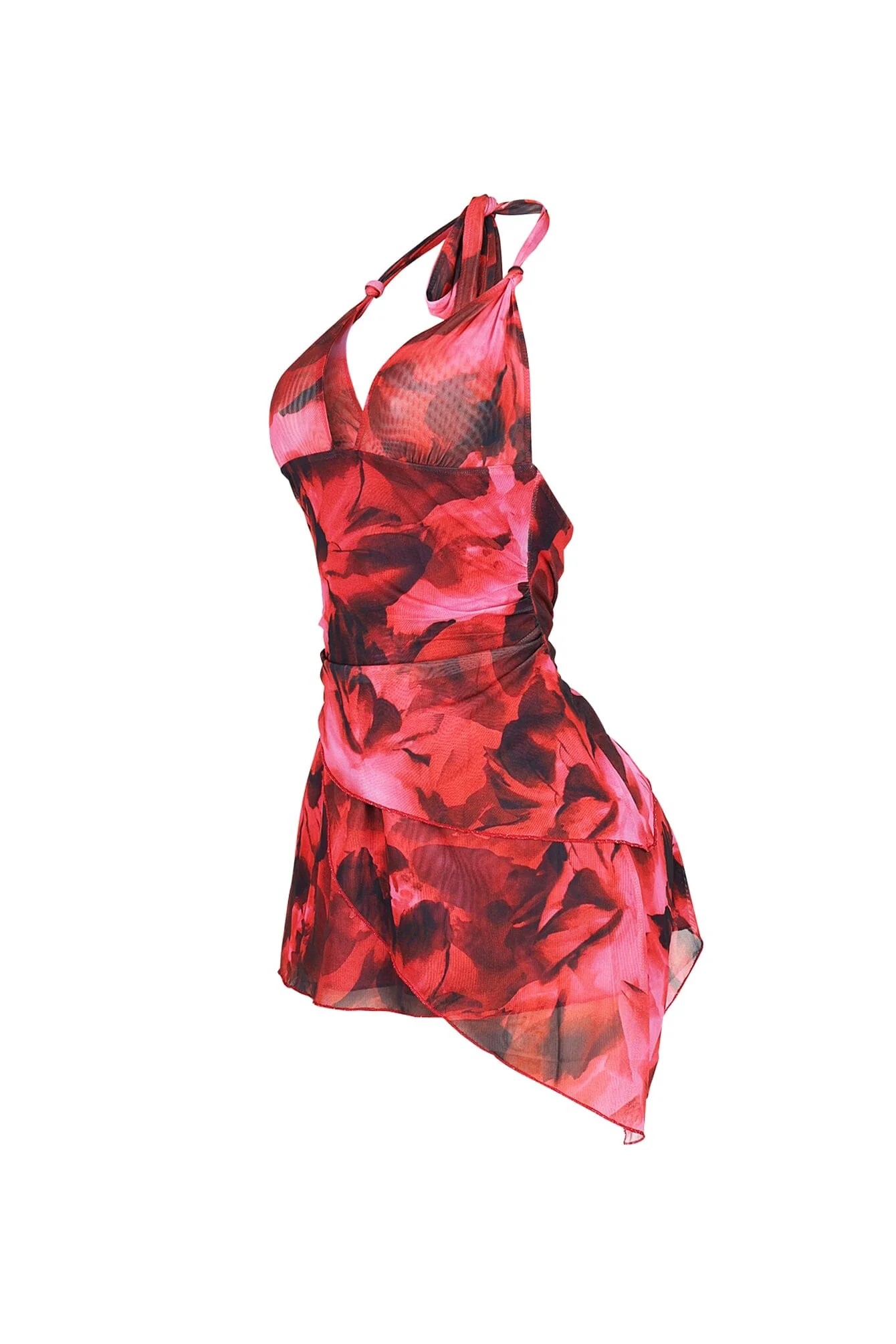 2271-Bluewave-Mesh-Print-Halter-Mini-Dress-8.webp Bluewave Mesh Print Halter Mini Dress