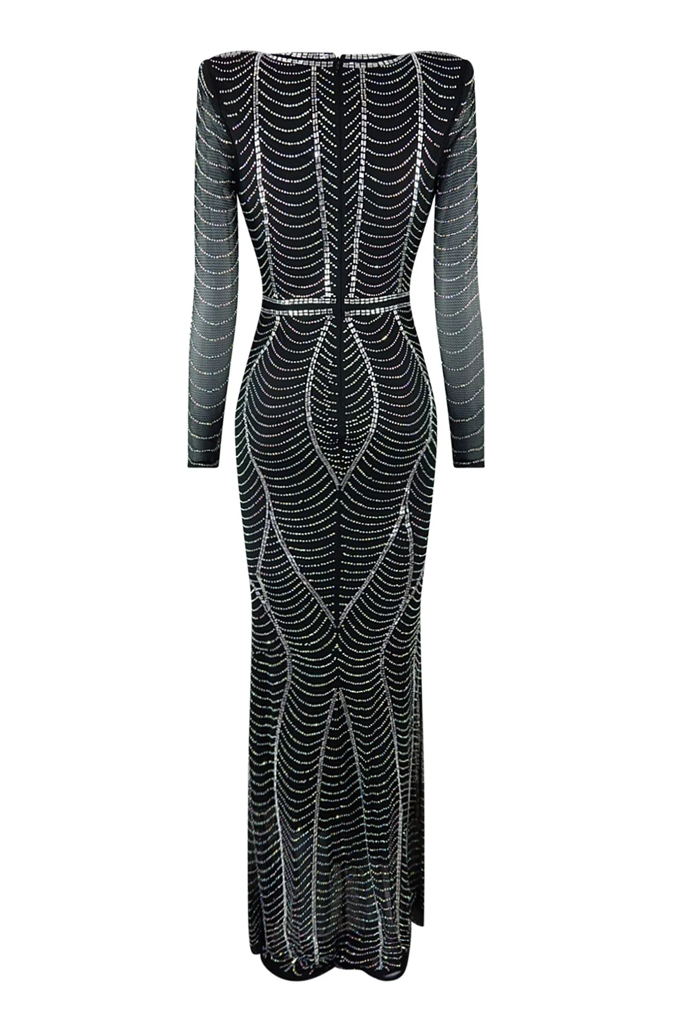 2300-Drinks-On-Me-Rhinestone-Mesh-Maxi-Dress-4.webp Drinks On Me Rhinestone Mesh Maxi Dress