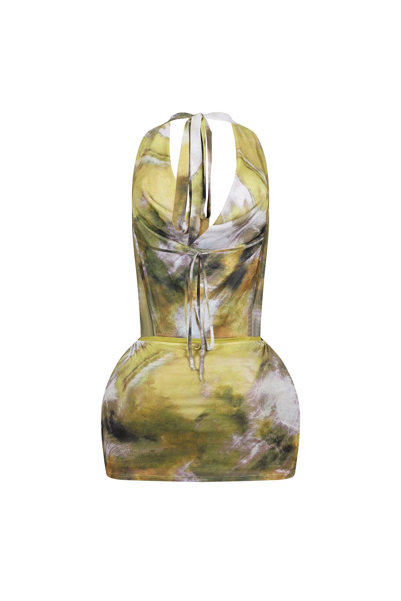 2367-Printflow-Mesh-Halter-Cowl-Mini-Dress-4.webp Printflow Mesh Halter Cowl Mini Dress