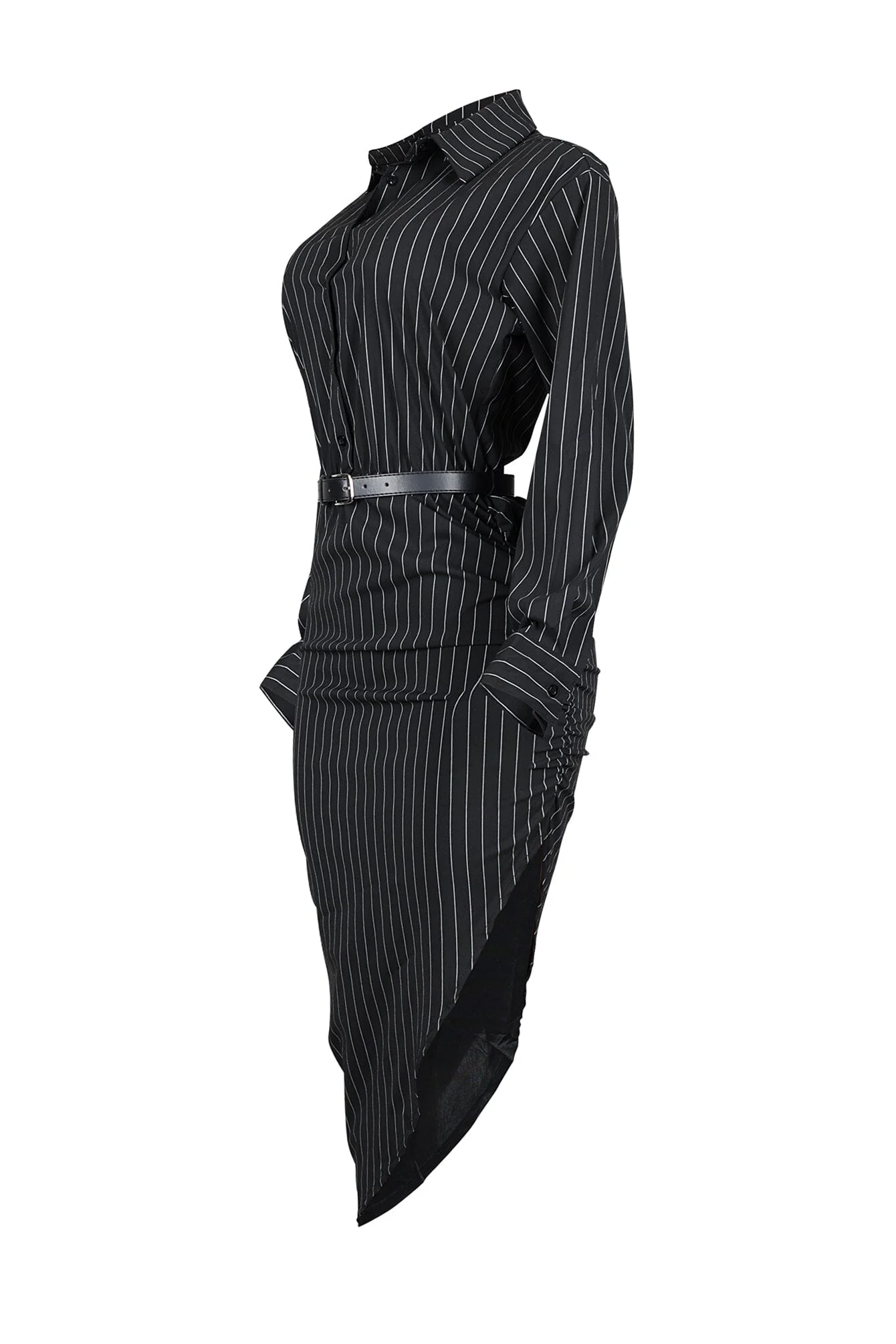 2371-Eileen-Pin-Stripe-Collared-Maxi-Dress-With-Belt-4.webp Eileen Pin Stripe Collared Maxi Dress With Belt
