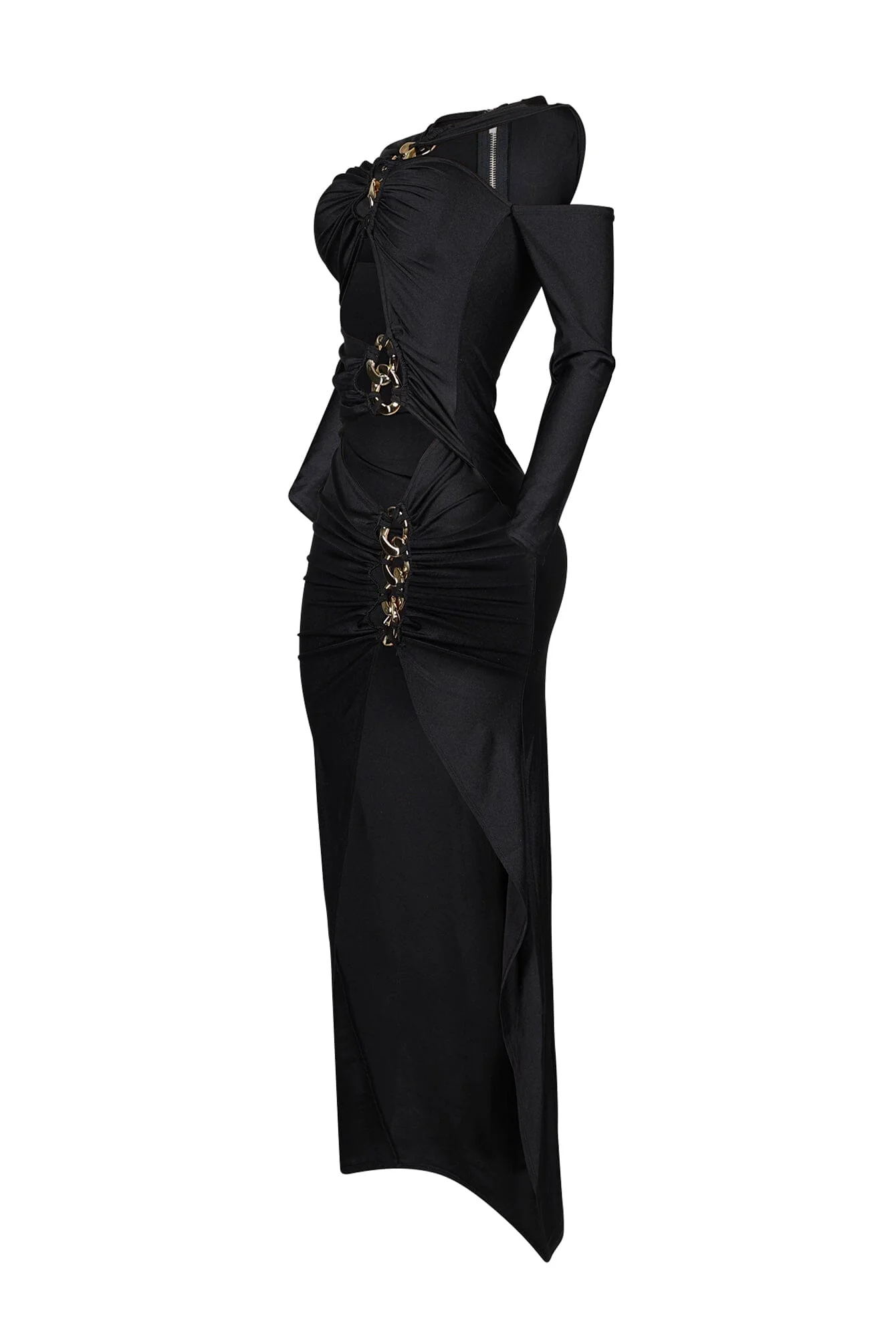 2401-Montana-Nylon-Metal-Chain-Maxi-Dress-4.webp Montana Nylon Metal Chain Maxi Dress