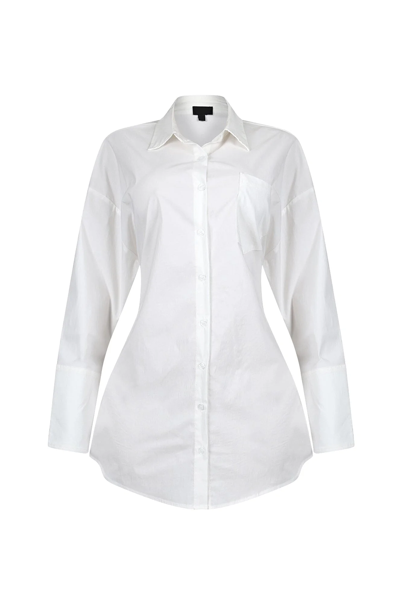 2463-Euphie-Lace-Up-Poplin-Shirts-Mini-Dress-7.webp Euphie Lace Up Poplin Shirts Mini Dress