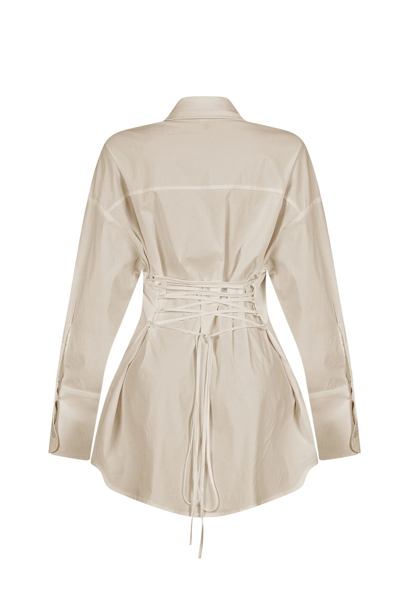 2463-Euphie-Lace-Up-Poplin-Shirts-Mini-Dress-8.webp Euphie Lace Up Poplin Shirts Mini Dress