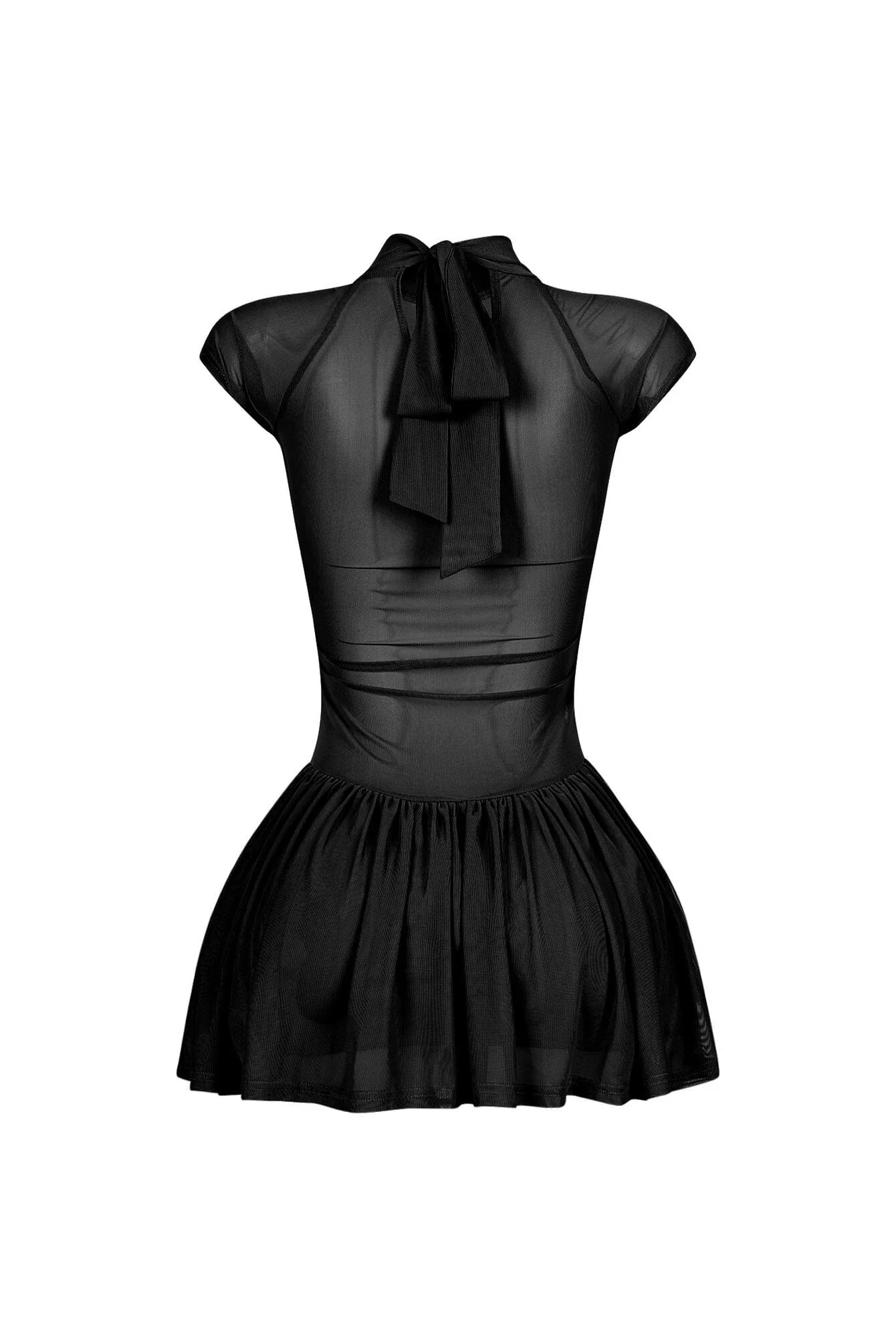 2485-Asajj-Cap-Sleeve-Lace-Up-Flare-Mini-Dress-8.webp Asajj Cap Sleeve Lace Up Flare Mini Dress