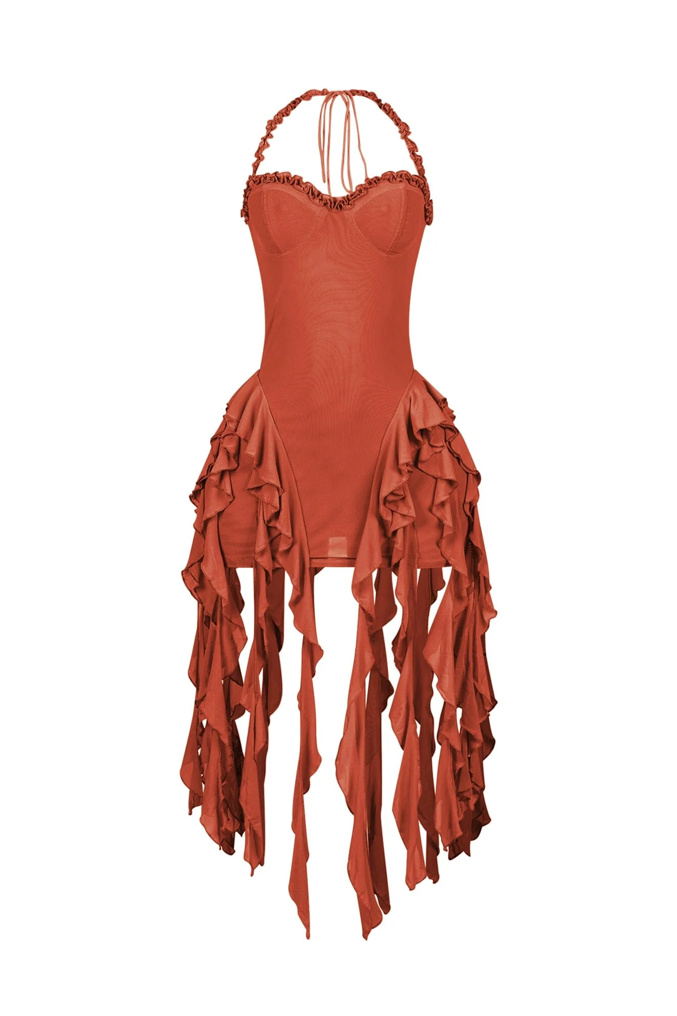 251-Rumba-Mesh-Ruffled-Halter-Dress-8.webp Rumba Mesh Ruffled Halter Dress