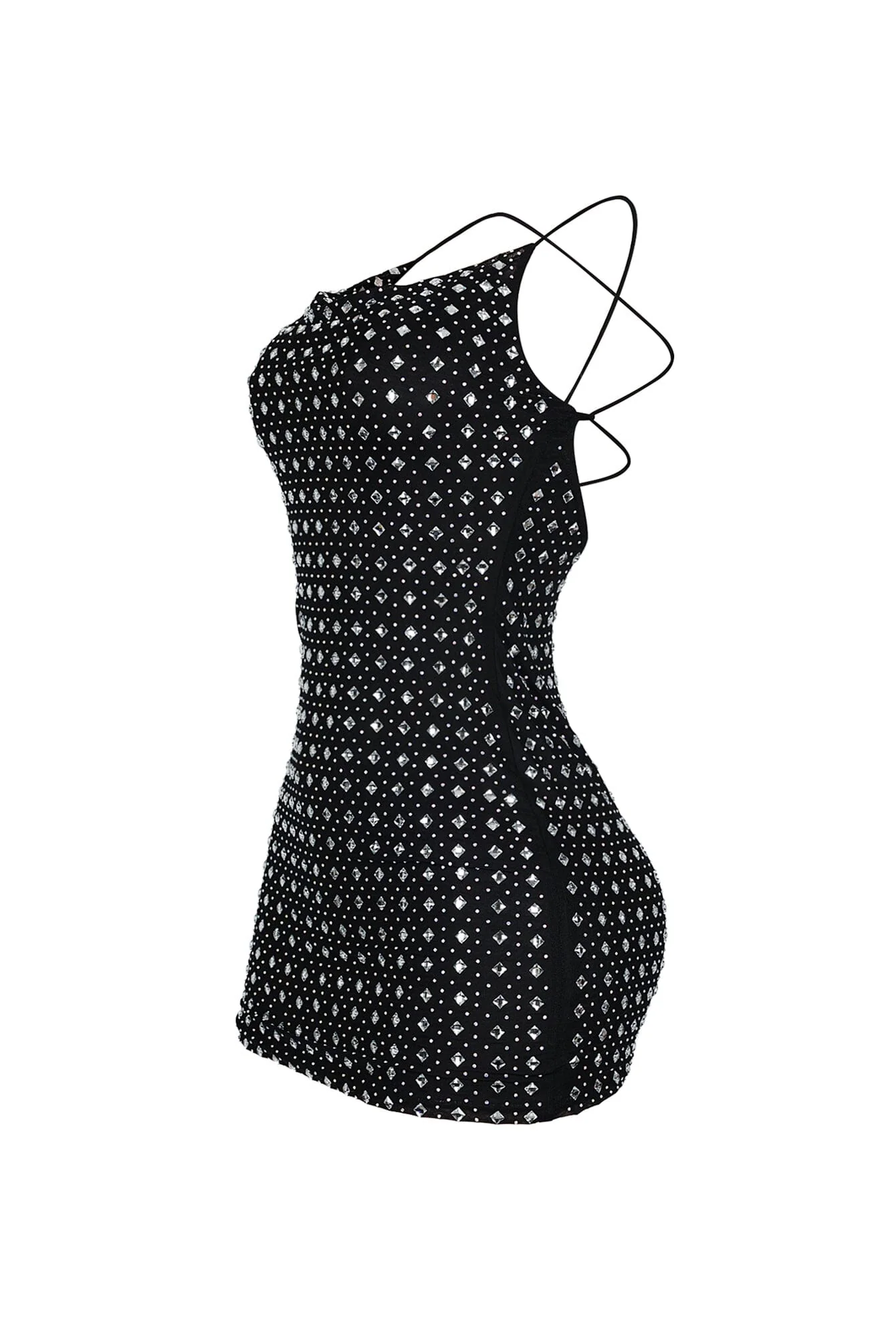 2580-Kimmie-Mesh-Mini-Dress-With-Stone-7.webp Kimmie Mesh Mini Dress With Stone