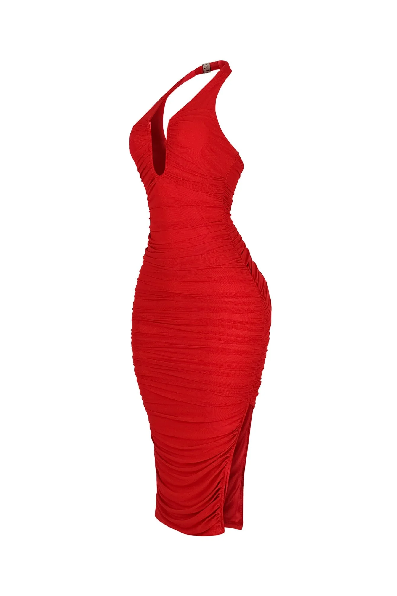 2630-Central-U-Cut-Ruched-Midi-Dress-10.webp Central U Cut Ruched Midi Dress