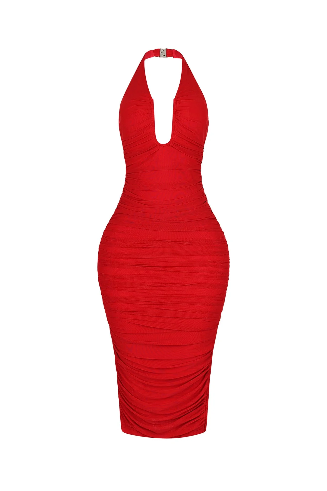 2630-Central-U-Cut-Ruched-Midi-Dress-7.webp Central U Cut Ruched Midi Dress