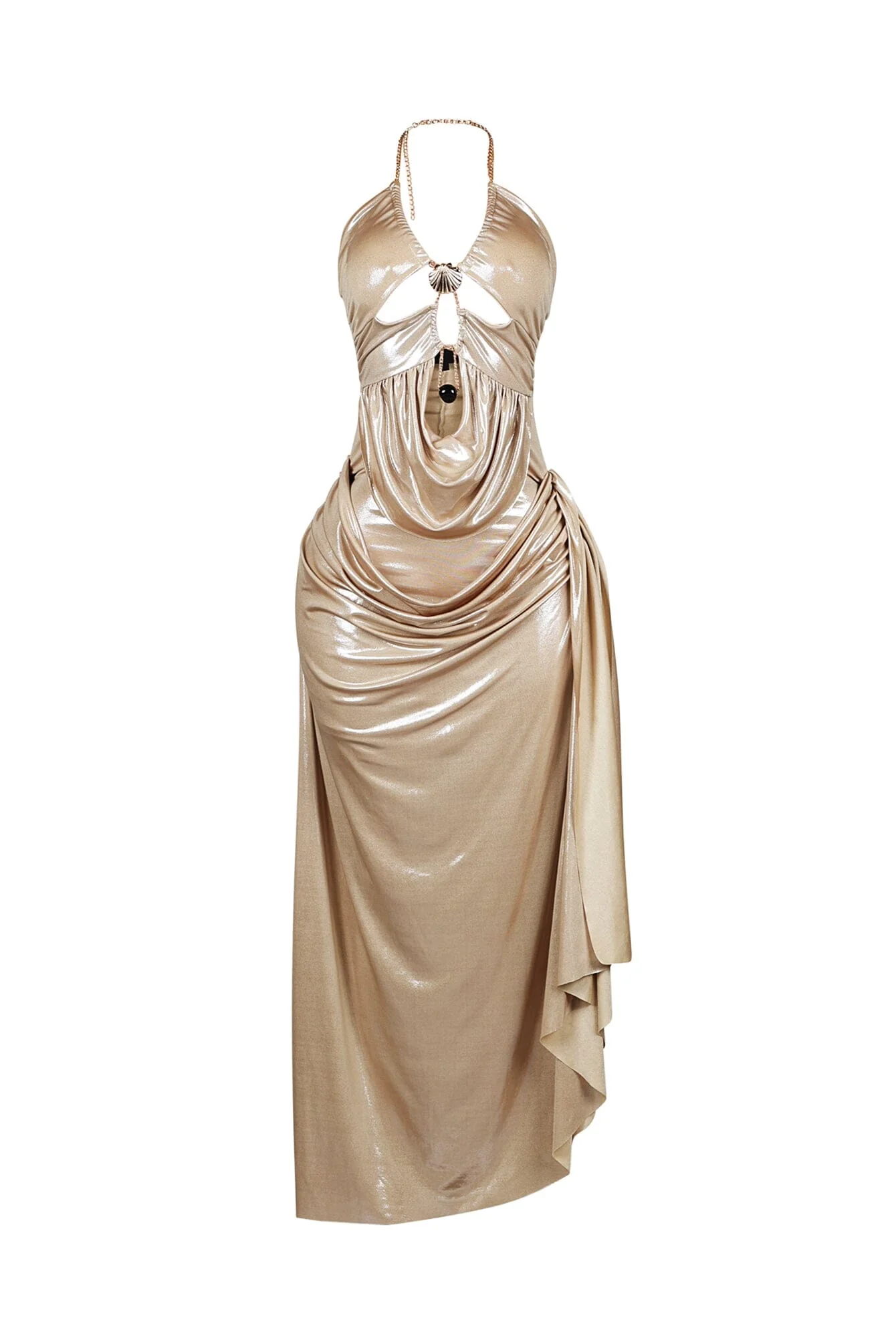 264-Callista-Slinky-Metallic-Chain-Halter-Dress-4.webp Callista Slinky Metallic Chain Halter Dress