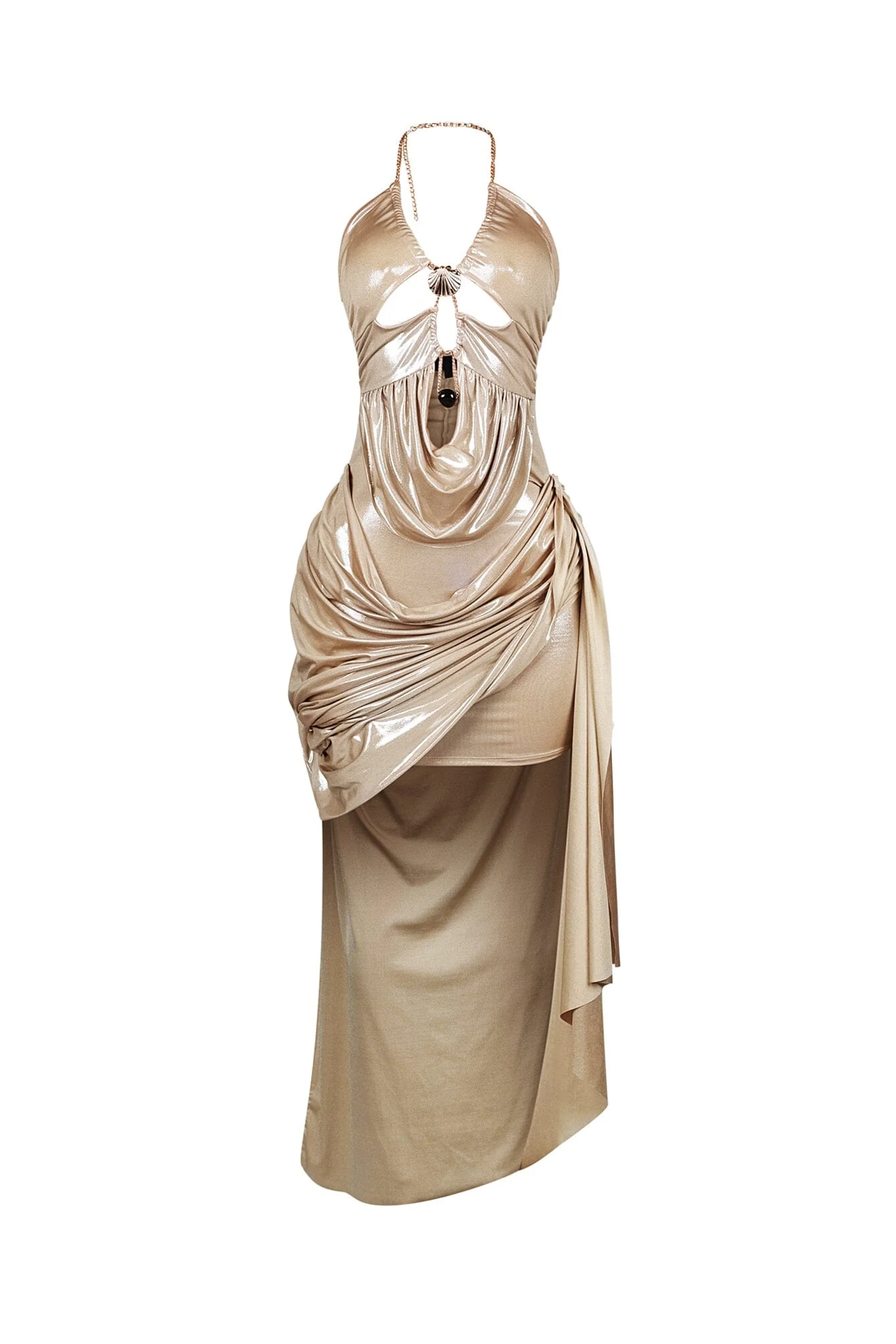 264-Callista-Slinky-Metallic-Chain-Halter-Dress-5.webp Callista Slinky Metallic Chain Halter Dress