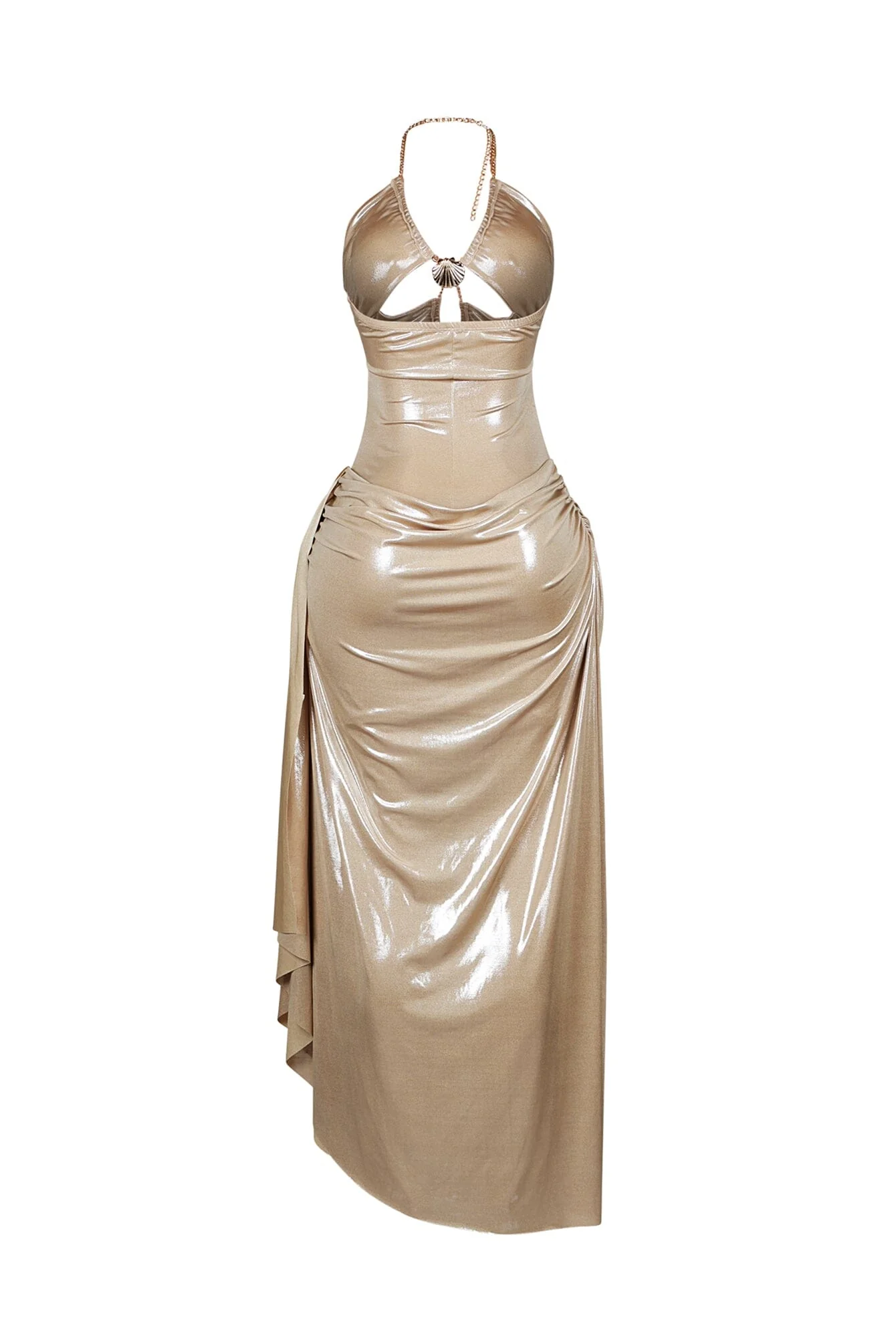 264-Callista-Slinky-Metallic-Chain-Halter-Dress-7.webp Callista Slinky Metallic Chain Halter Dress