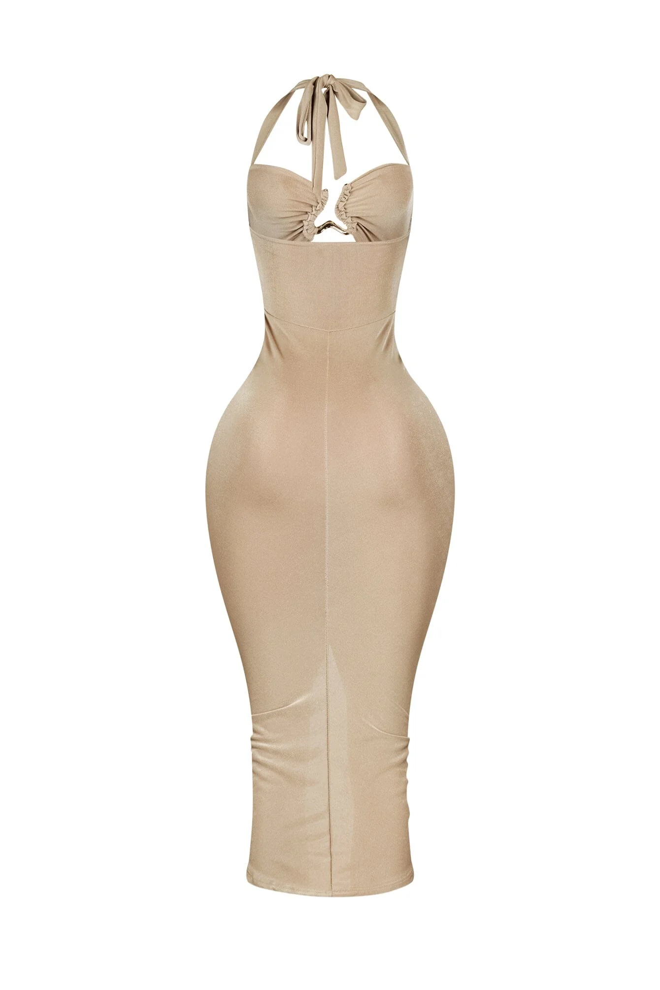 2766-Frontline-Flame-Halter-Ruched-Midi-Dress-9.webp Frontline Flame Halter Ruched Midi Dress