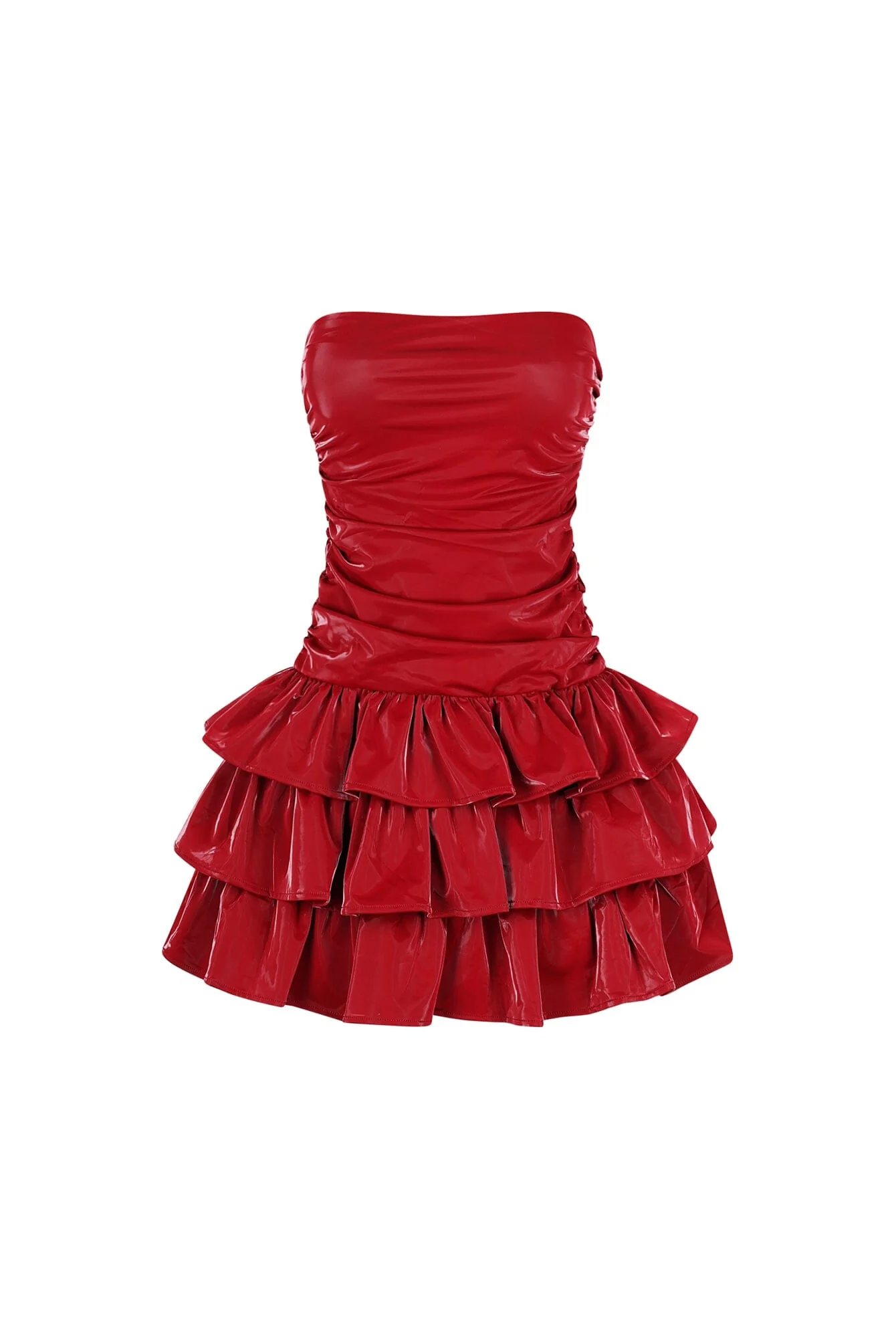 2823-Helsinki-Faux-Leather-Tube-Mini-Dress-6.webp Helsinki Faux Leather Tube Mini Dress