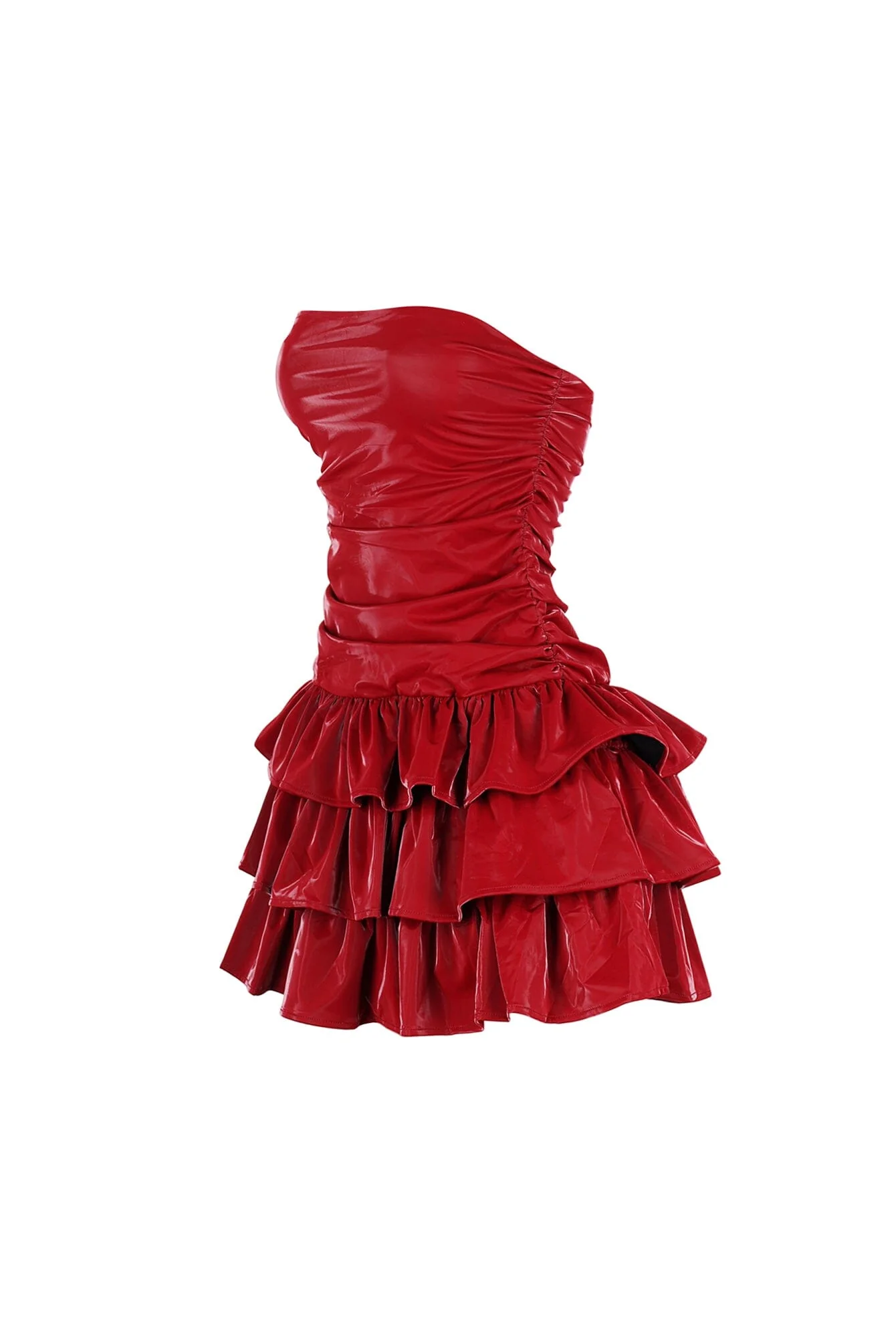 2823-Helsinki-Faux-Leather-Tube-Mini-Dress-8.webp Helsinki Faux Leather Tube Mini Dress