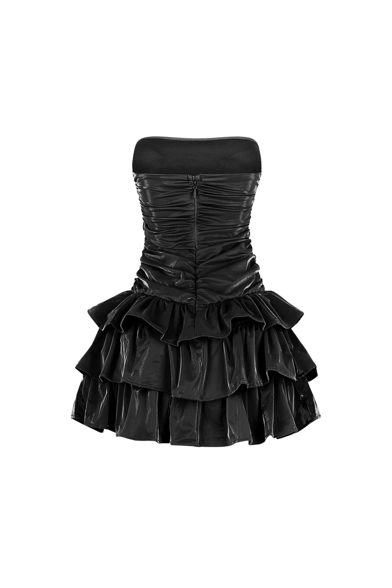 2823-Helsinki-Faux-Leather-Tube-Mini-Dress-9.webp Helsinki Faux Leather Tube Mini Dress