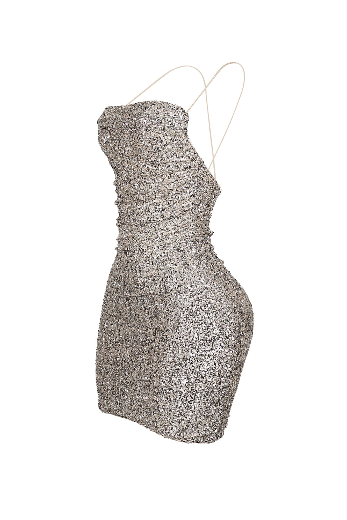 2860-Mya-Sequin-Ruched-Mini-Dress-7.jpg Mya Sequin Ruched Mini Dress