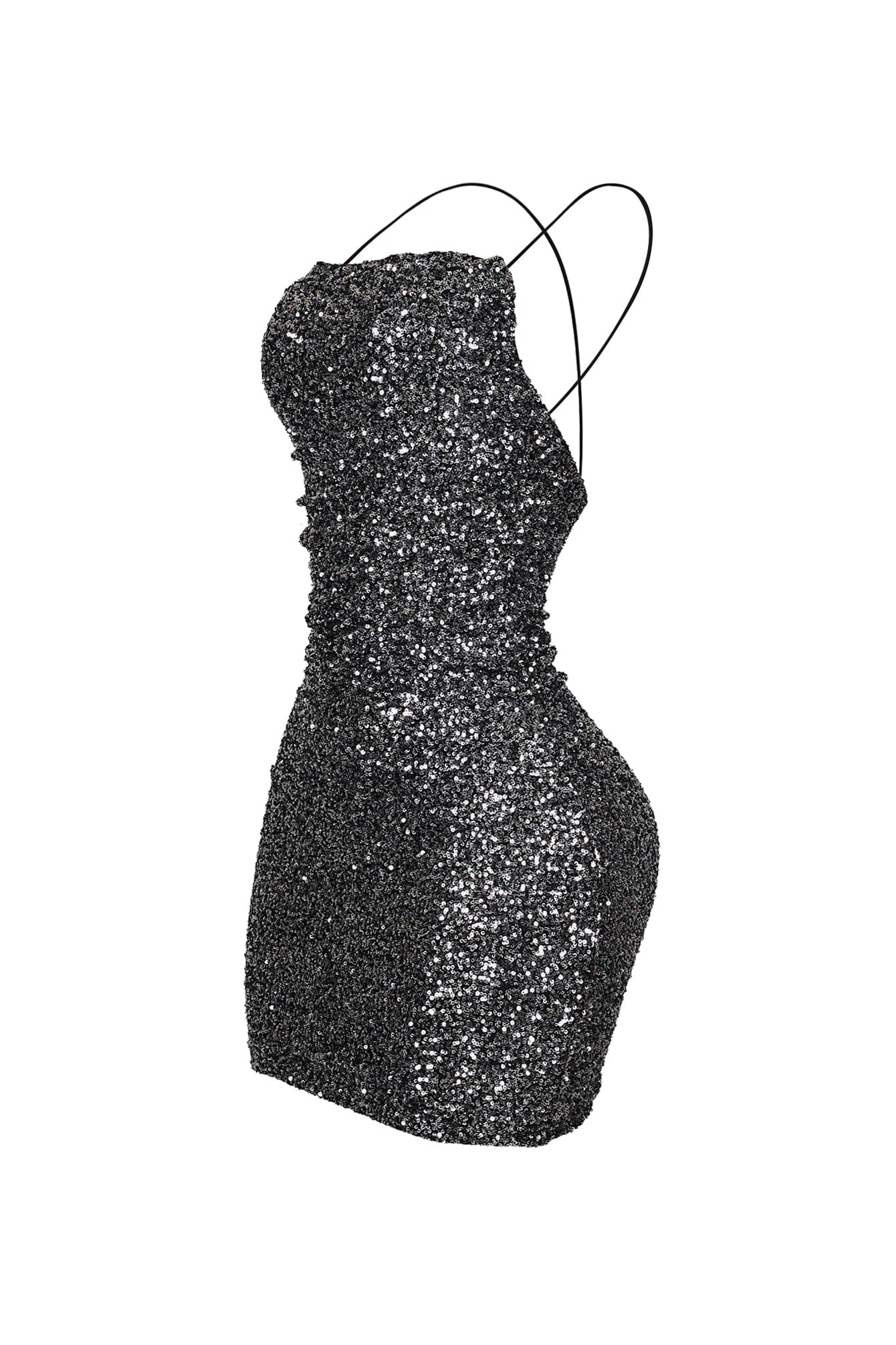 2860-Mya-Sequin-Ruched-Mini-Dress-8.jpg Mya Sequin Ruched Mini Dress