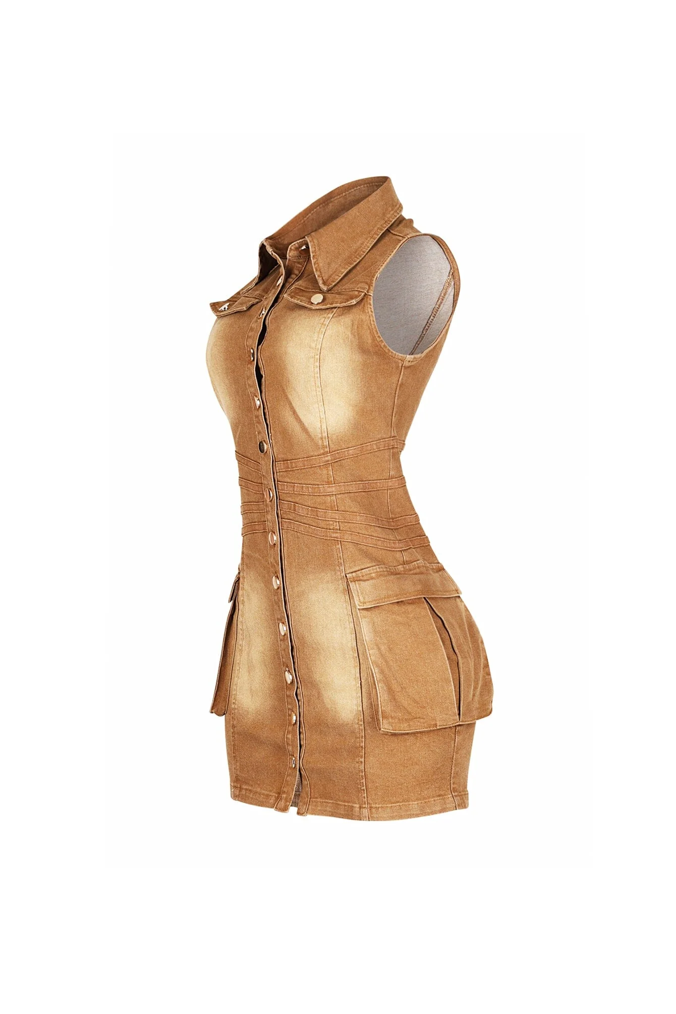 2878-Rivetline-Denim-Button-Dress-5.webp Rivetline Denim Button Dress