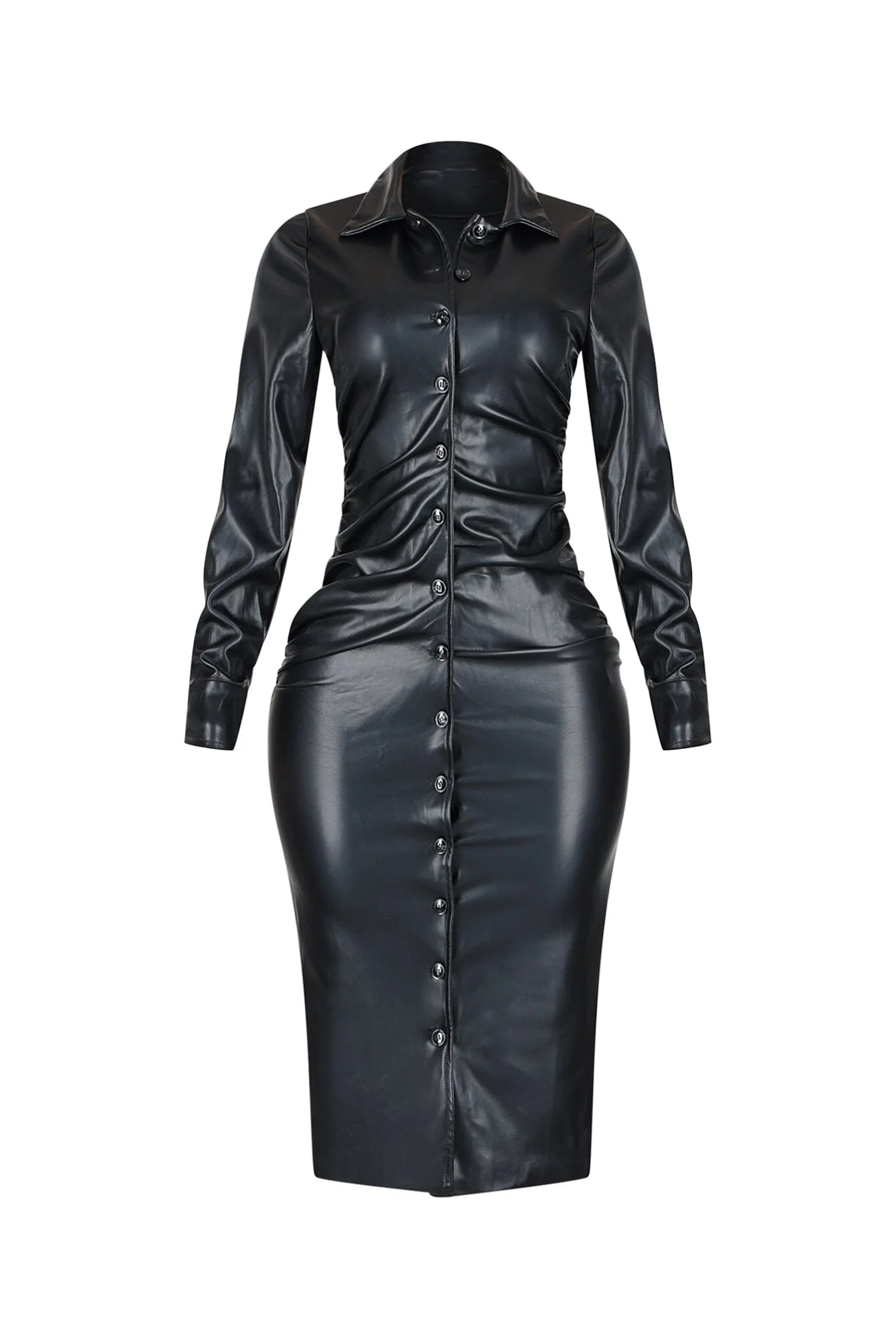 2901-Urban-Edge-PU-Shirt-Midi-Dress-3.webp Urban Edge PU Shirt Midi Dress