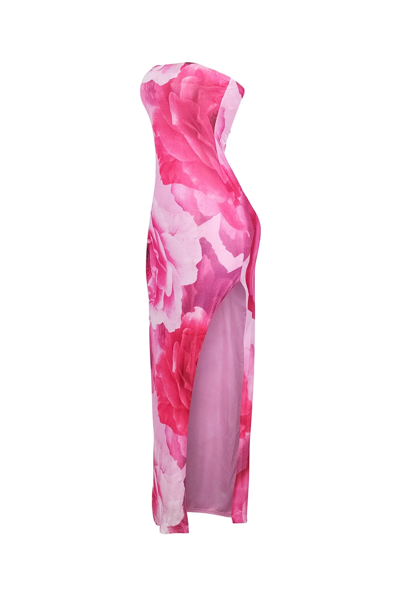 2916-Powdery-Floral-Print-Tube-Maxi-Dress-4.webp Powdery Floral Print Tube Maxi Dress