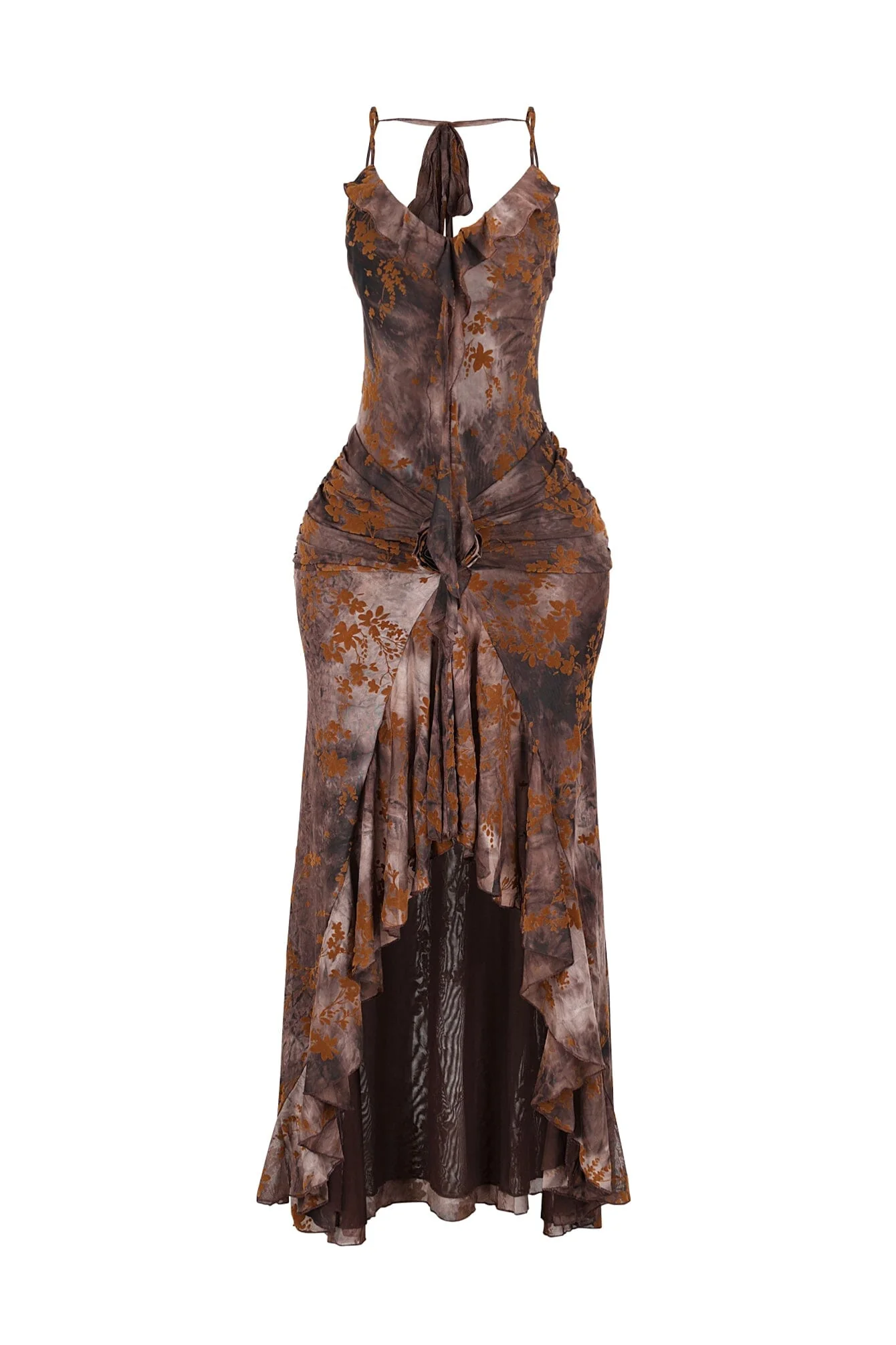 Jian's Blooming Flock Maxi Dress