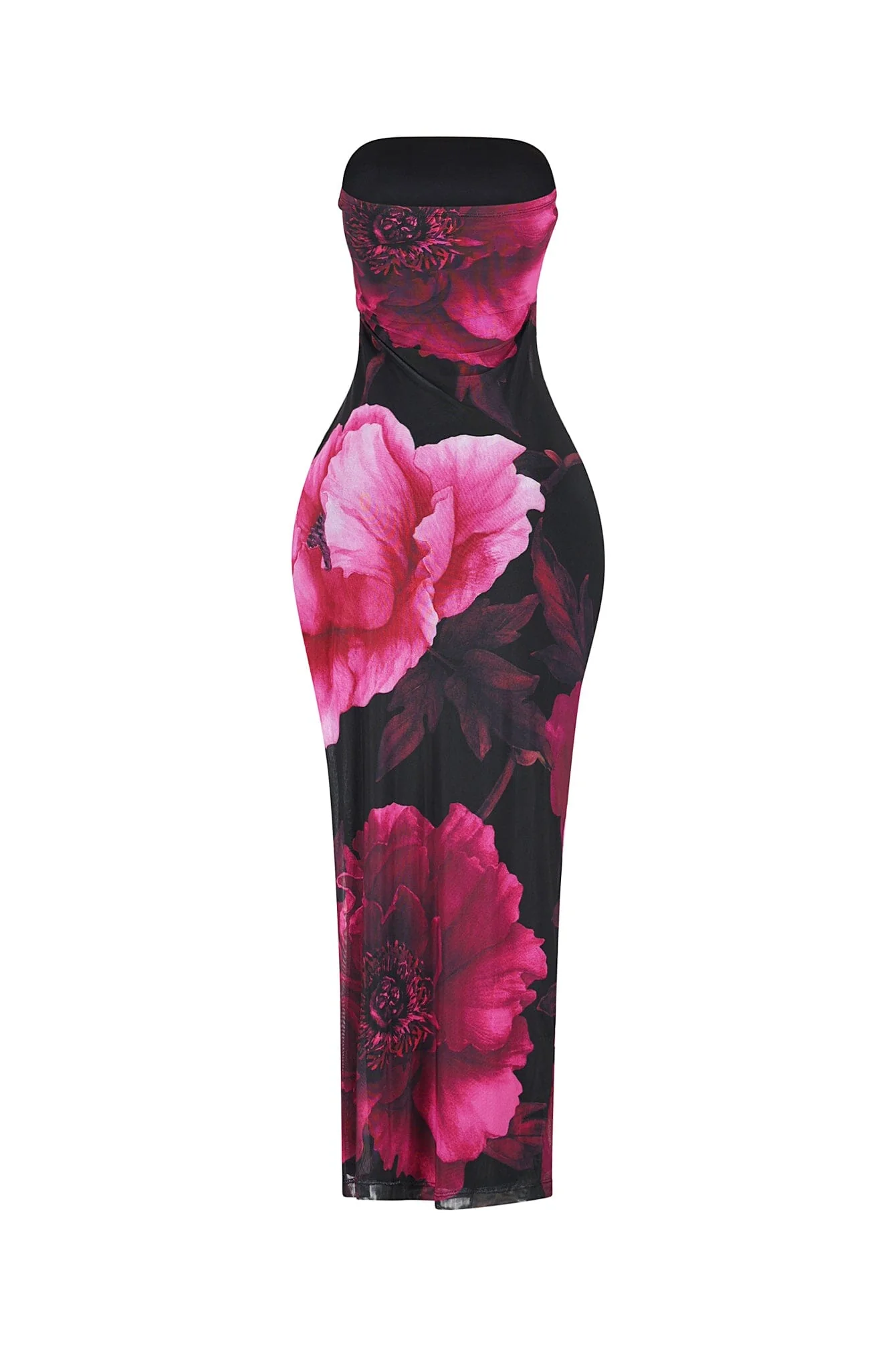3083-Miley-Mesh-Floral-Tube-Maxi-Dress-9.webp Miley Mesh Floral Tube Maxi Dress