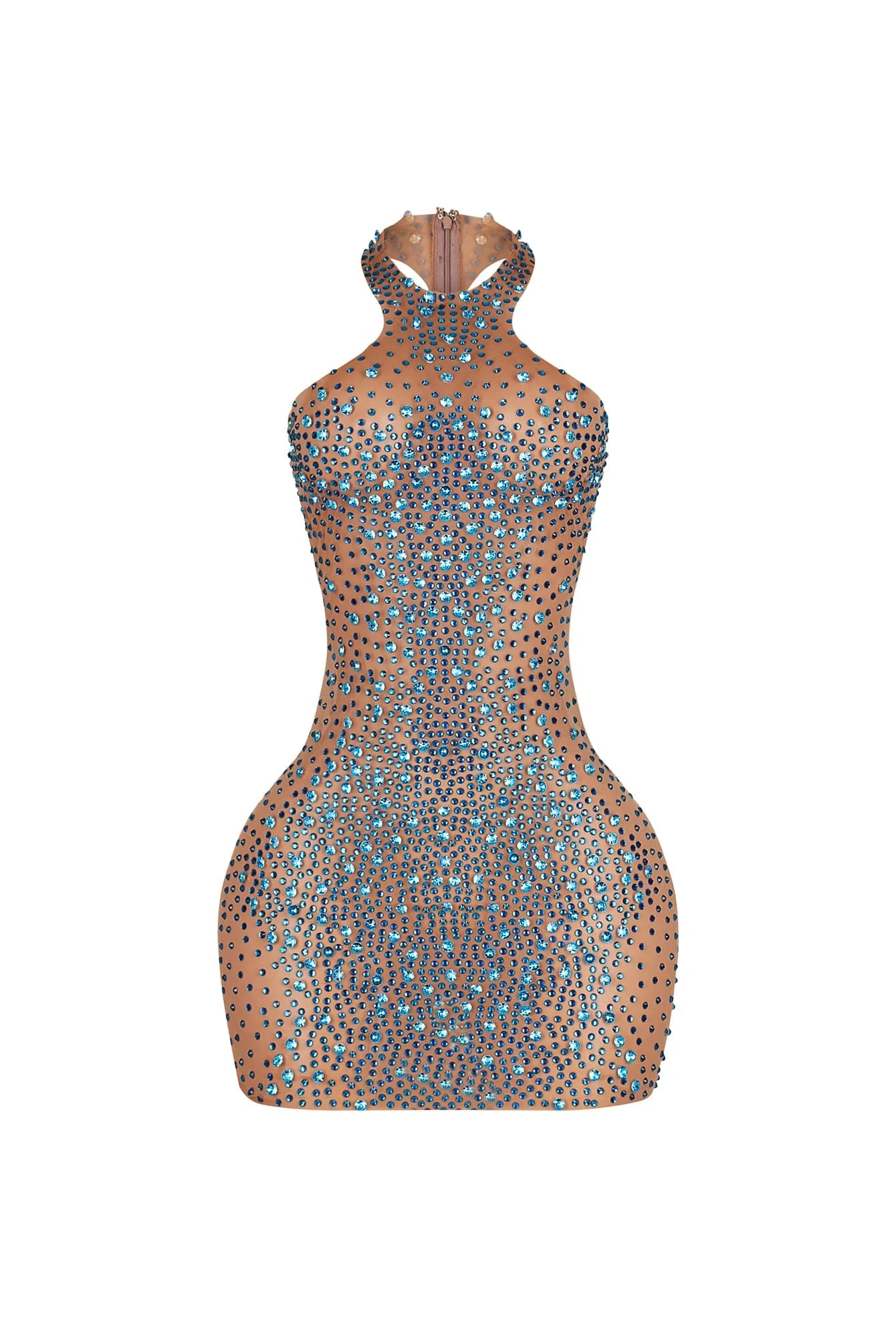 3112-Cobalt-Glint-Rhinestone-Mini-Dress-4.webp Cobalt Glint Rhinestone Mini Dress