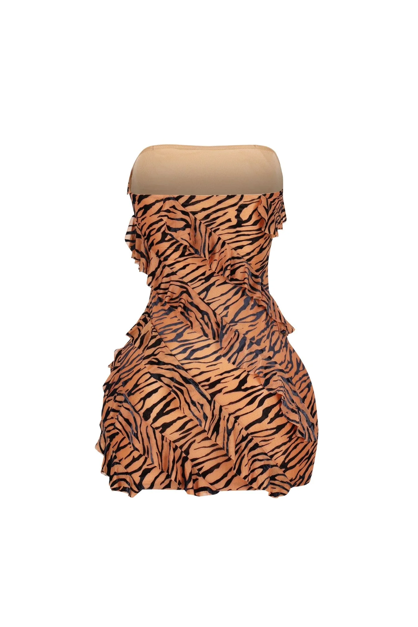 3181-Koenji-Velvet-Burnout-Ruffle-Mini-Dress-11.webp Koenji Velvet Burnout Ruffle Mini Dress