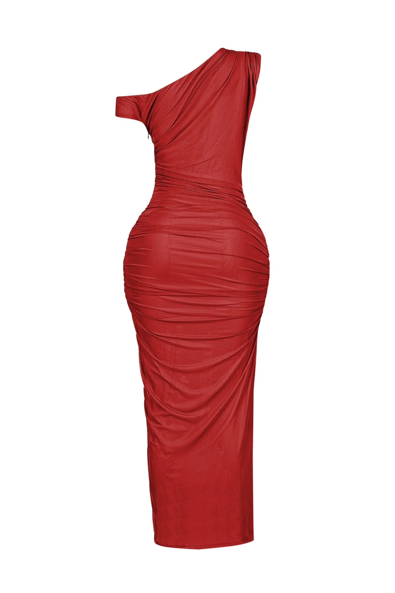 3188-Theia-Asymmetrical-Ruched-Mesh-Dress-8.webp Theia Asymmetrical Ruched Mesh Dress