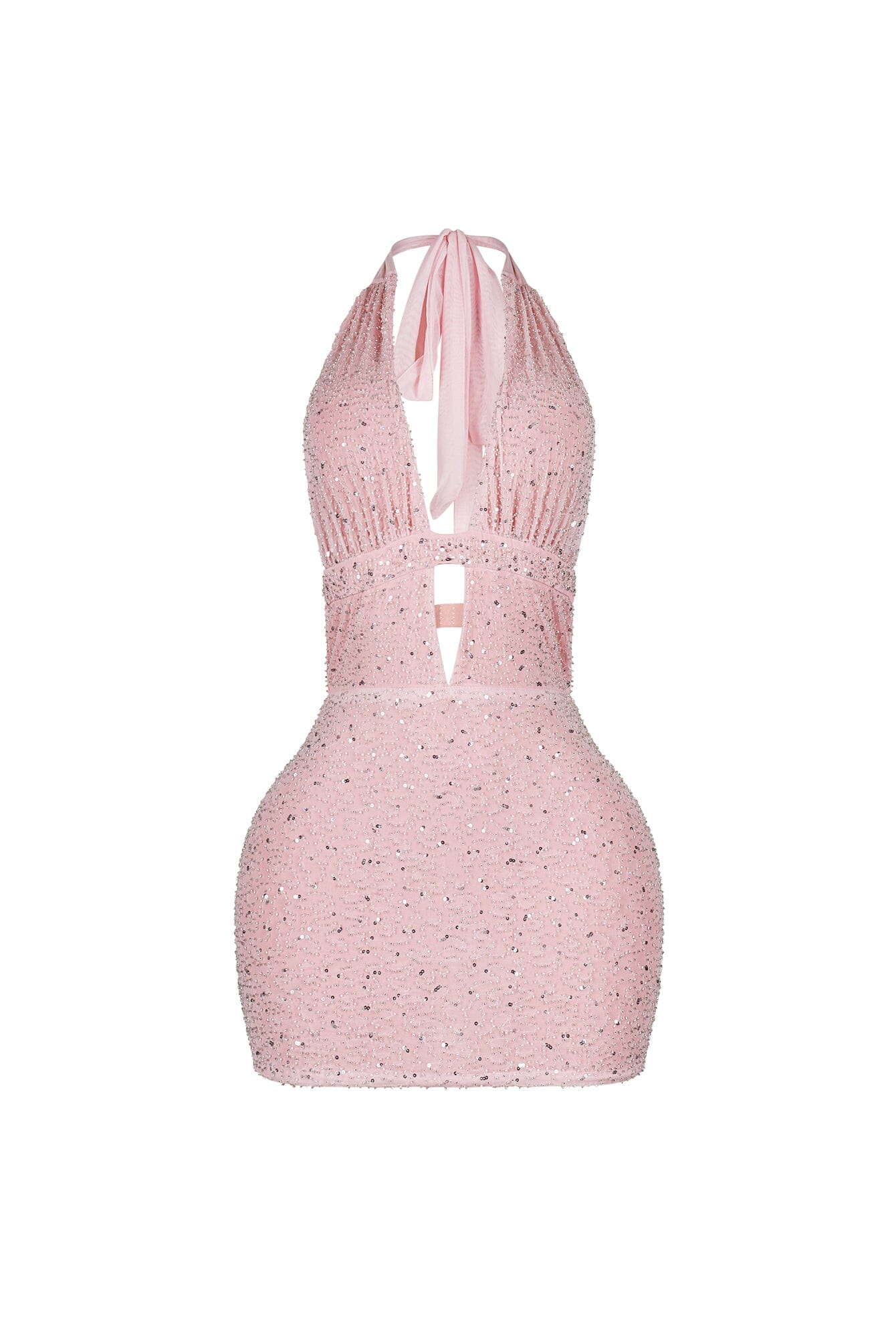 3234-Yildiz-Beaded-Halter-Dress-6.jpg Yildiz Beaded Halter Dress