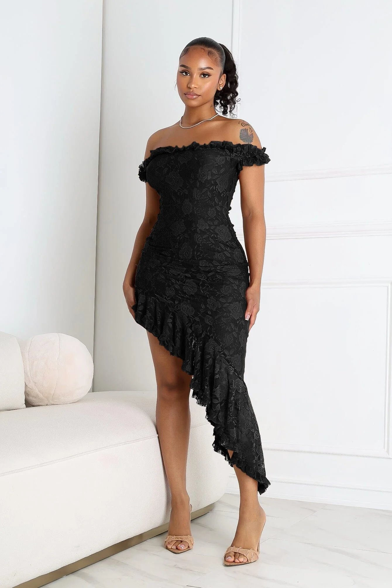 3257-Asym-Ruffle-Muse-Off-Shoulder-Midi-Dress-5.webp Asym Ruffle Muse Off Shoulder Midi Dress
