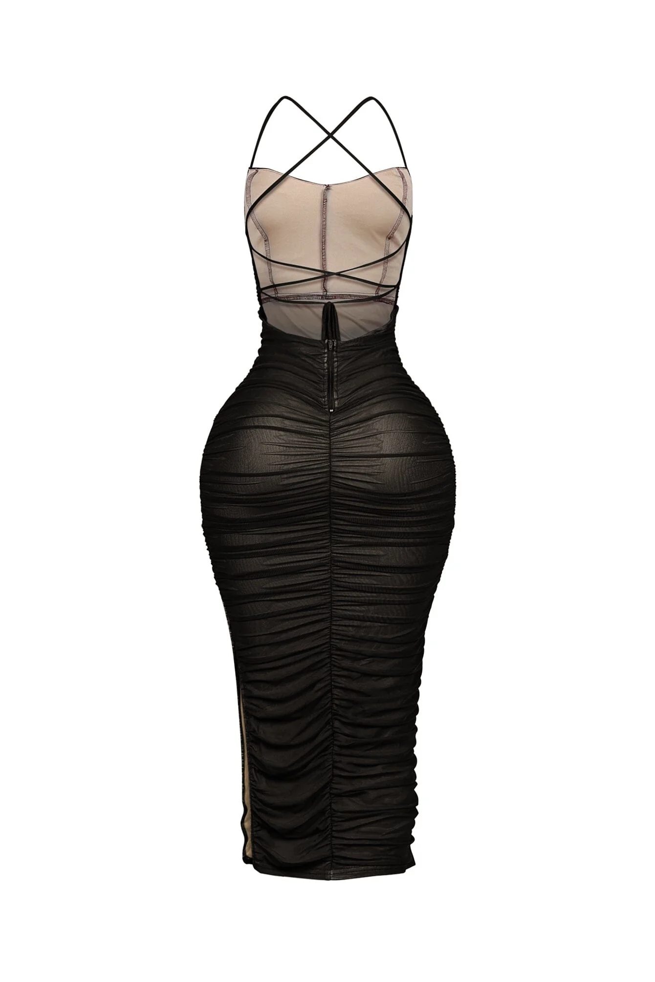 326-Body-Talk-Ruched-Midi-Dress-10.webp Body Talk Ruched Midi Dress