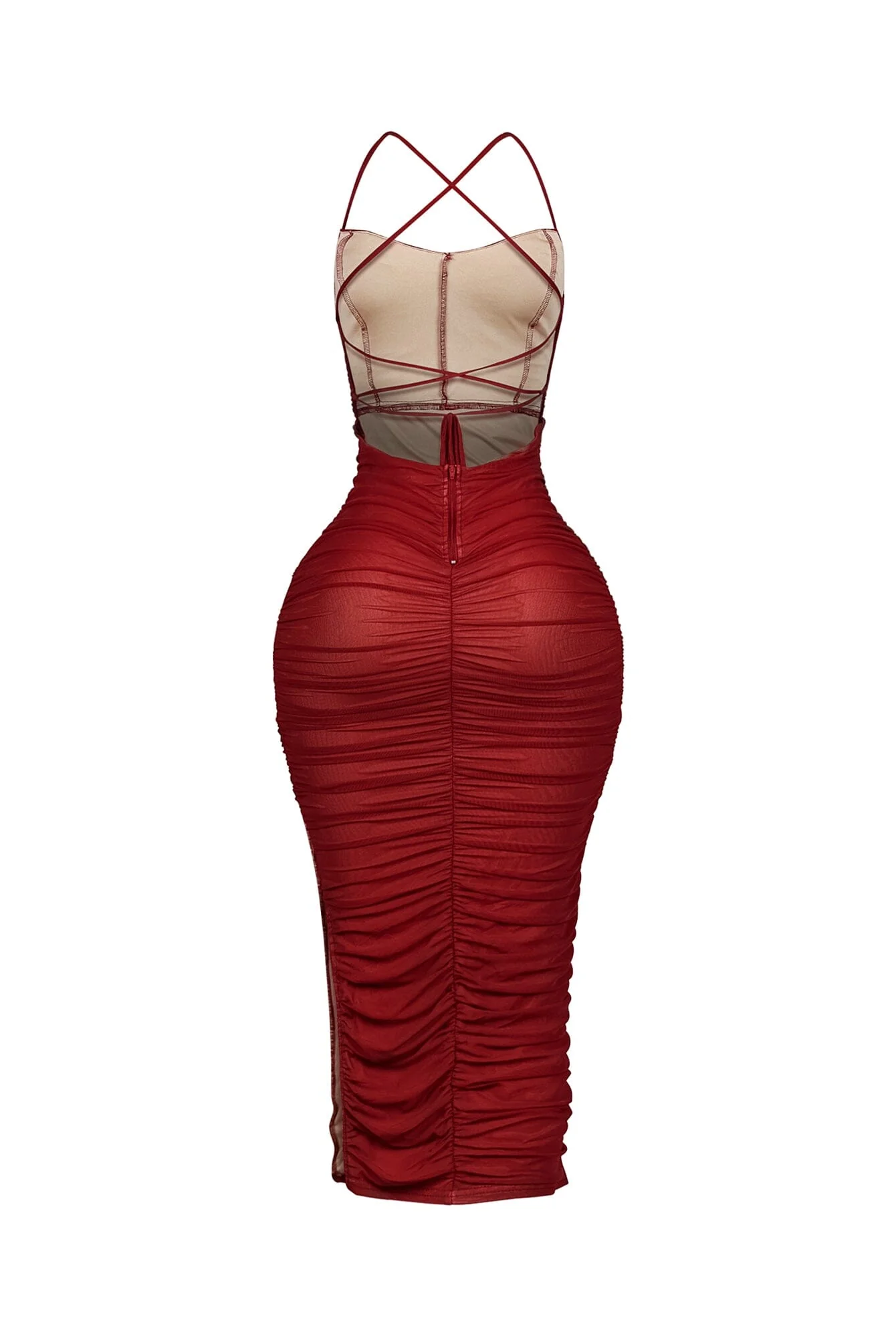 326-Body-Talk-Ruched-Midi-Dress-11.webp Body Talk Ruched Midi Dress