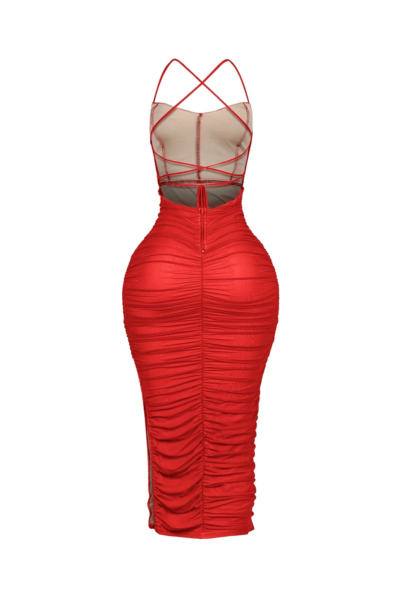 326-Body-Talk-Ruched-Midi-Dress-9.webp Body Talk Ruched Midi Dress