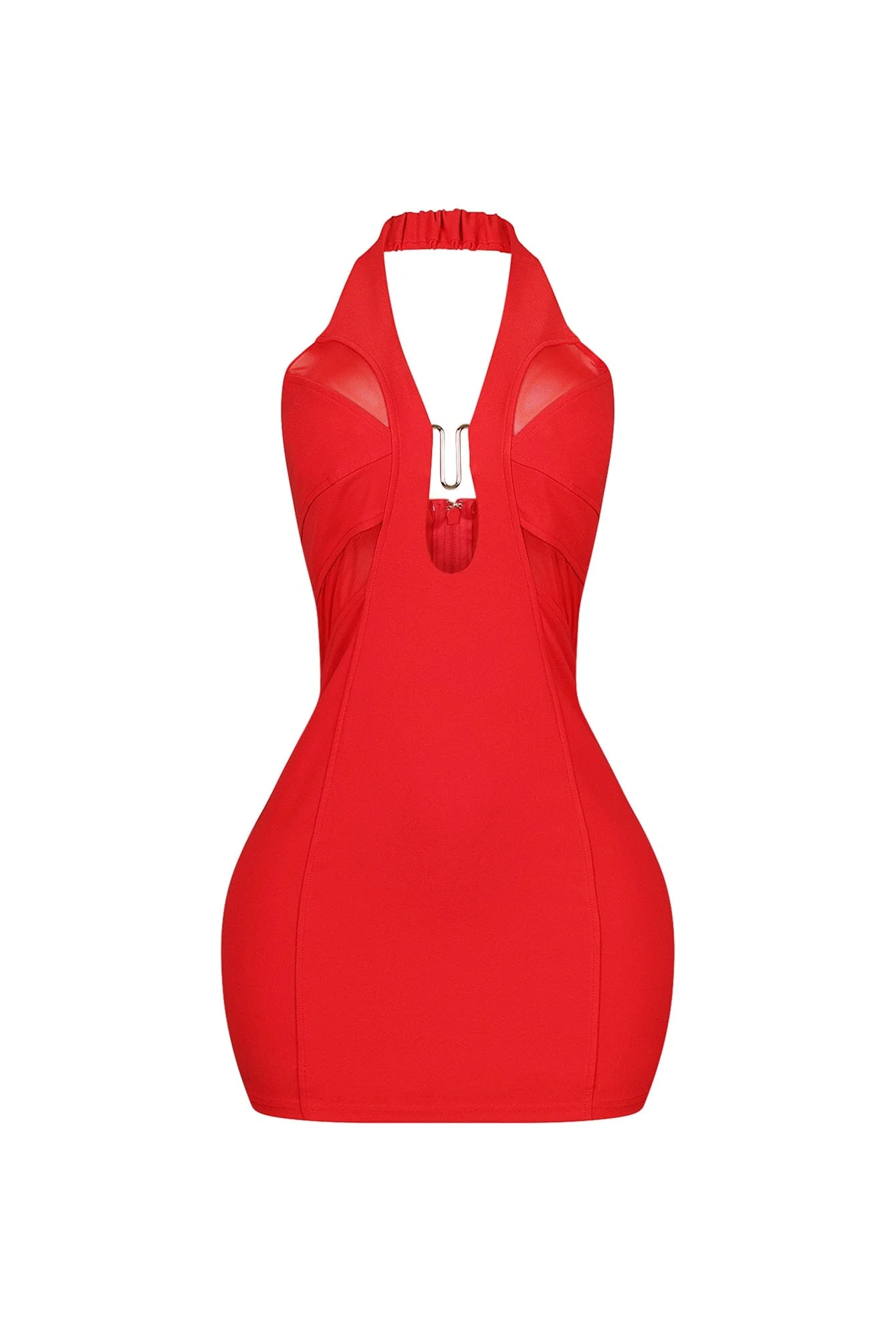 3268-Dilara-Halter-Neck-Metal-Trim-Mini-Dress-7.webp Dilara Halter Neck Metal Trim Mini Dress