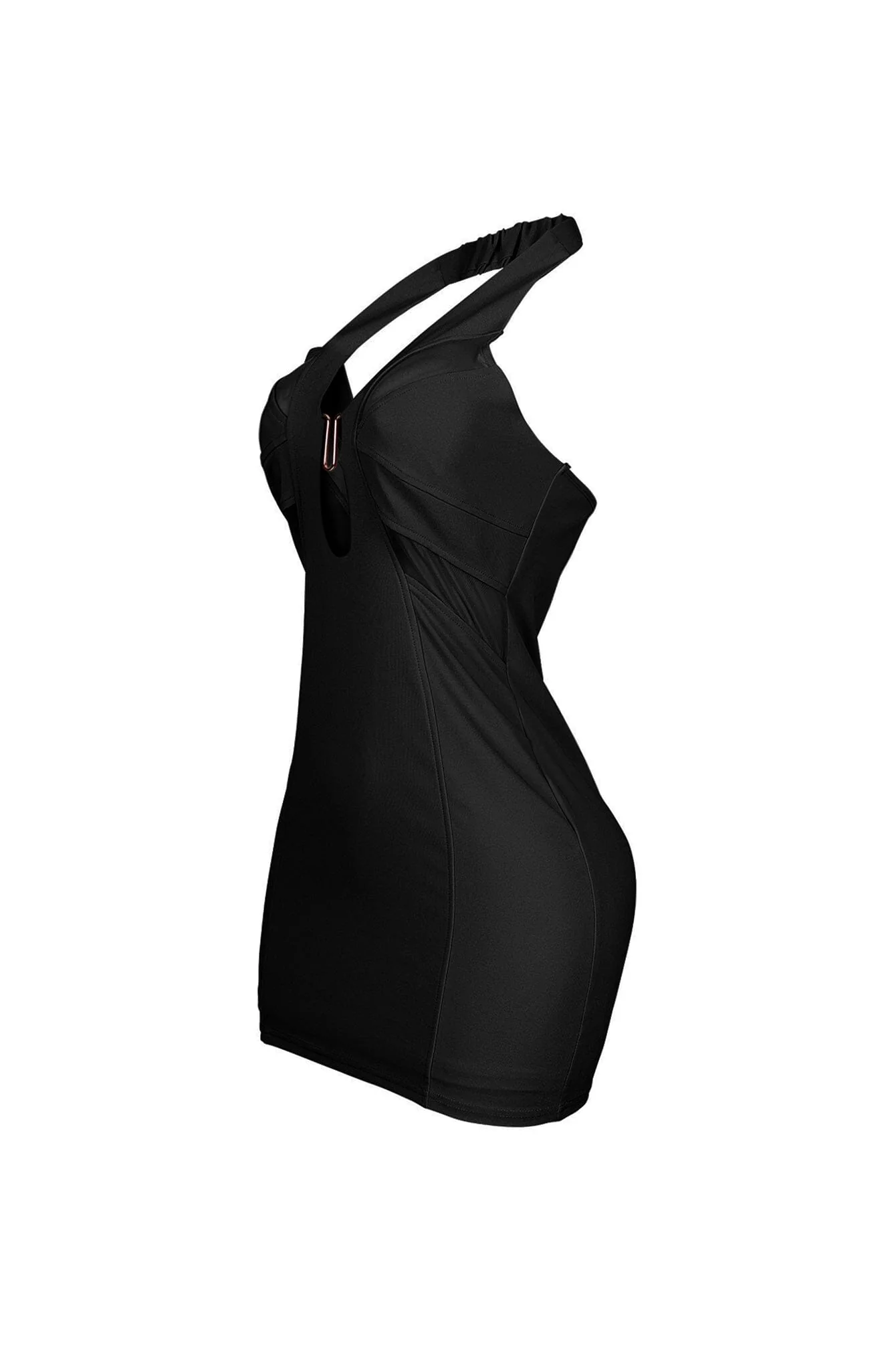 3268-Dilara-Halter-Neck-Metal-Trim-Mini-Dress-8.webp Dilara Halter Neck Metal Trim Mini Dress