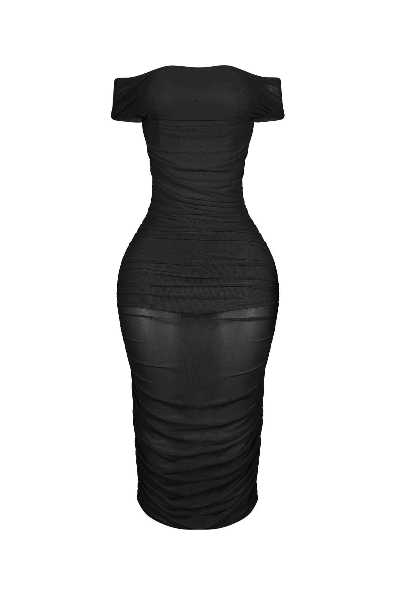3275-Evette-Mesh-2-Way-Ruched-Midi-Dress-5.webp Evette Mesh 2 Way Ruched Midi Dress