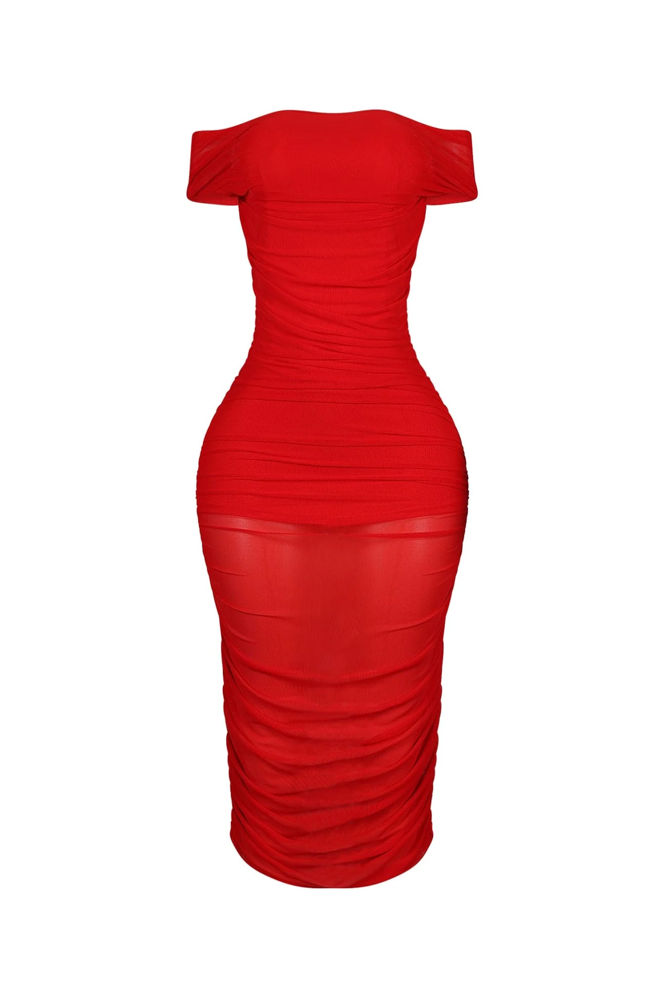 3275-Evette-Mesh-2-Way-Ruched-Midi-Dress-7.webp Evette Mesh 2 Way Ruched Midi Dress