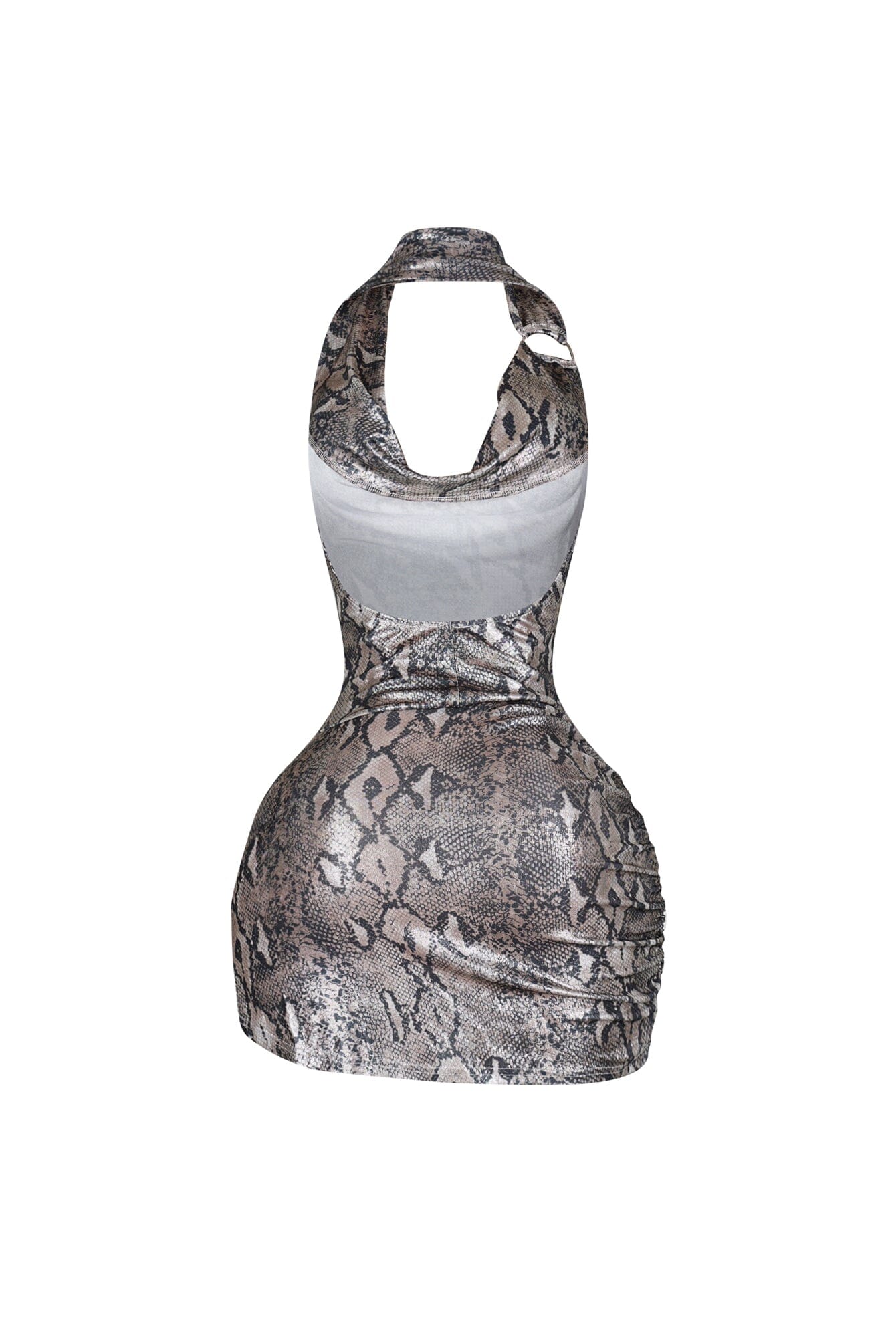 3315-Cairo-Foil-Snake-Print-Mini-Dress-5.jpg Cairo Foil Snake Print Mini Dress