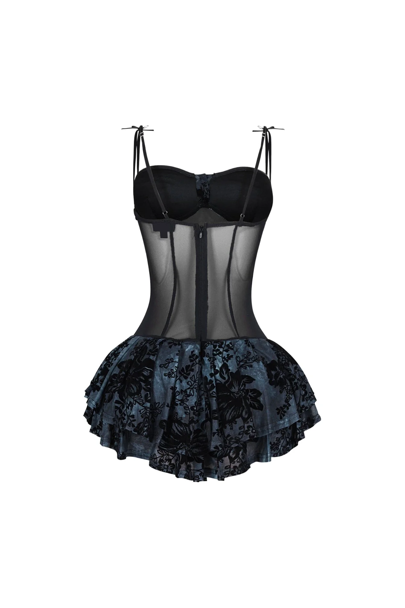 3374-Velvet-Touch-Bustier-Mini-Dress-5.webp Velvet Touch Bustier Mini Dress